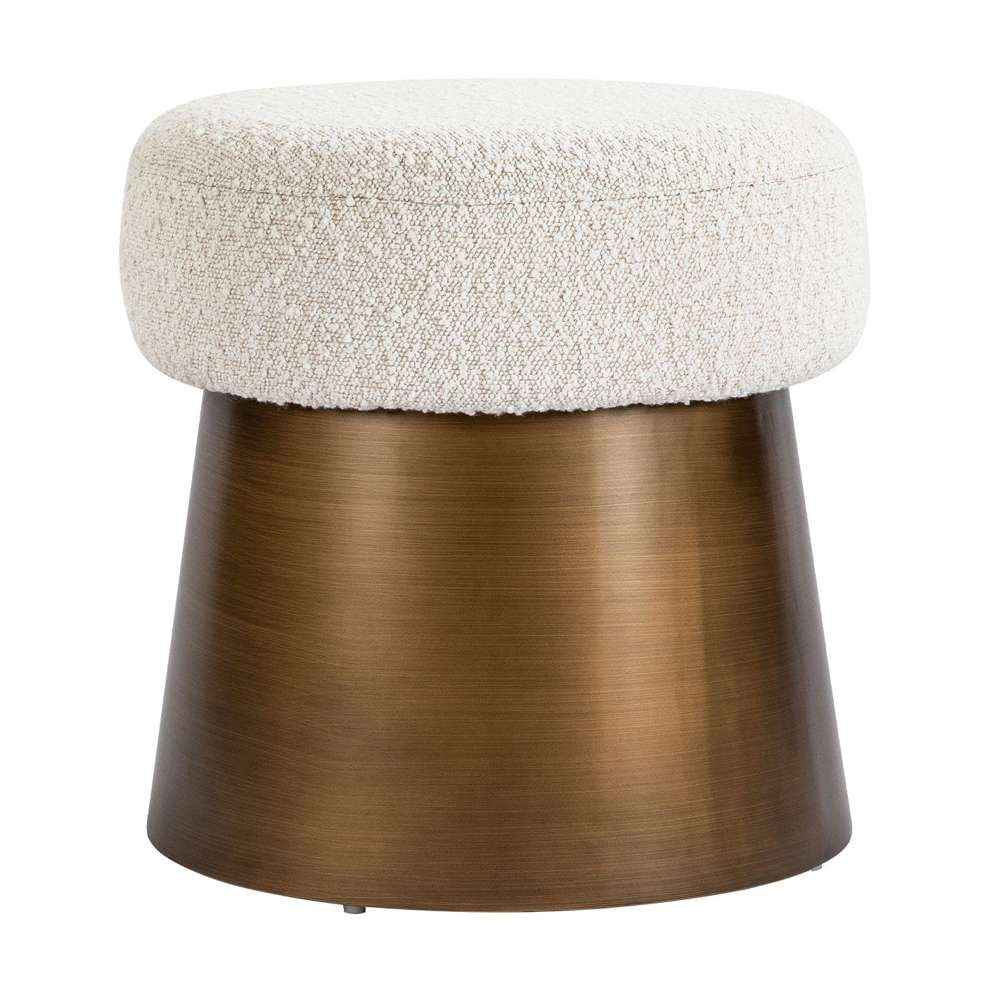 Cyrus Sand Cream Boucle Stool