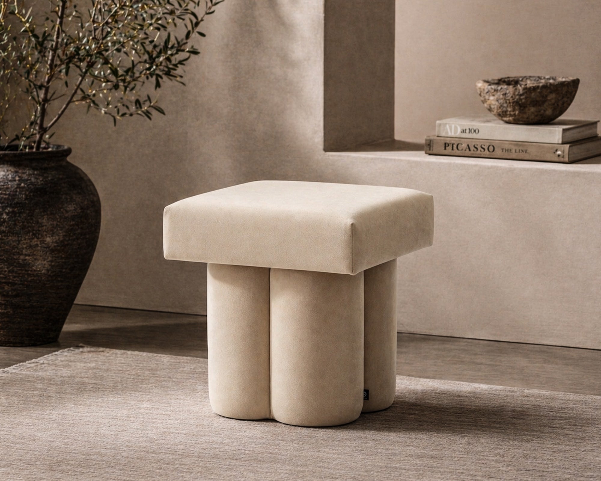 Poky Foot Stool  - Hopper Desert