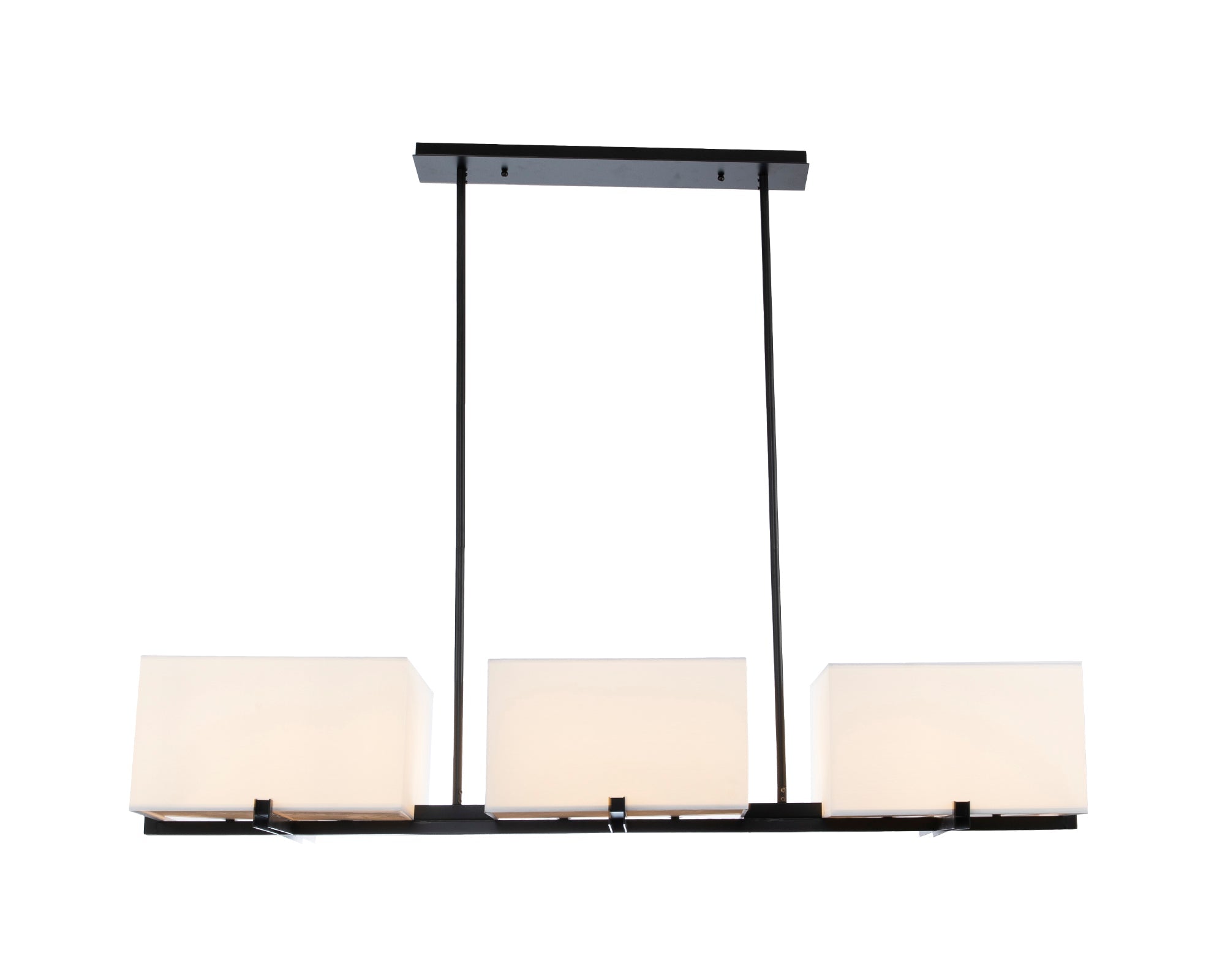 Cameron Pendant Light - Matt Black Metal