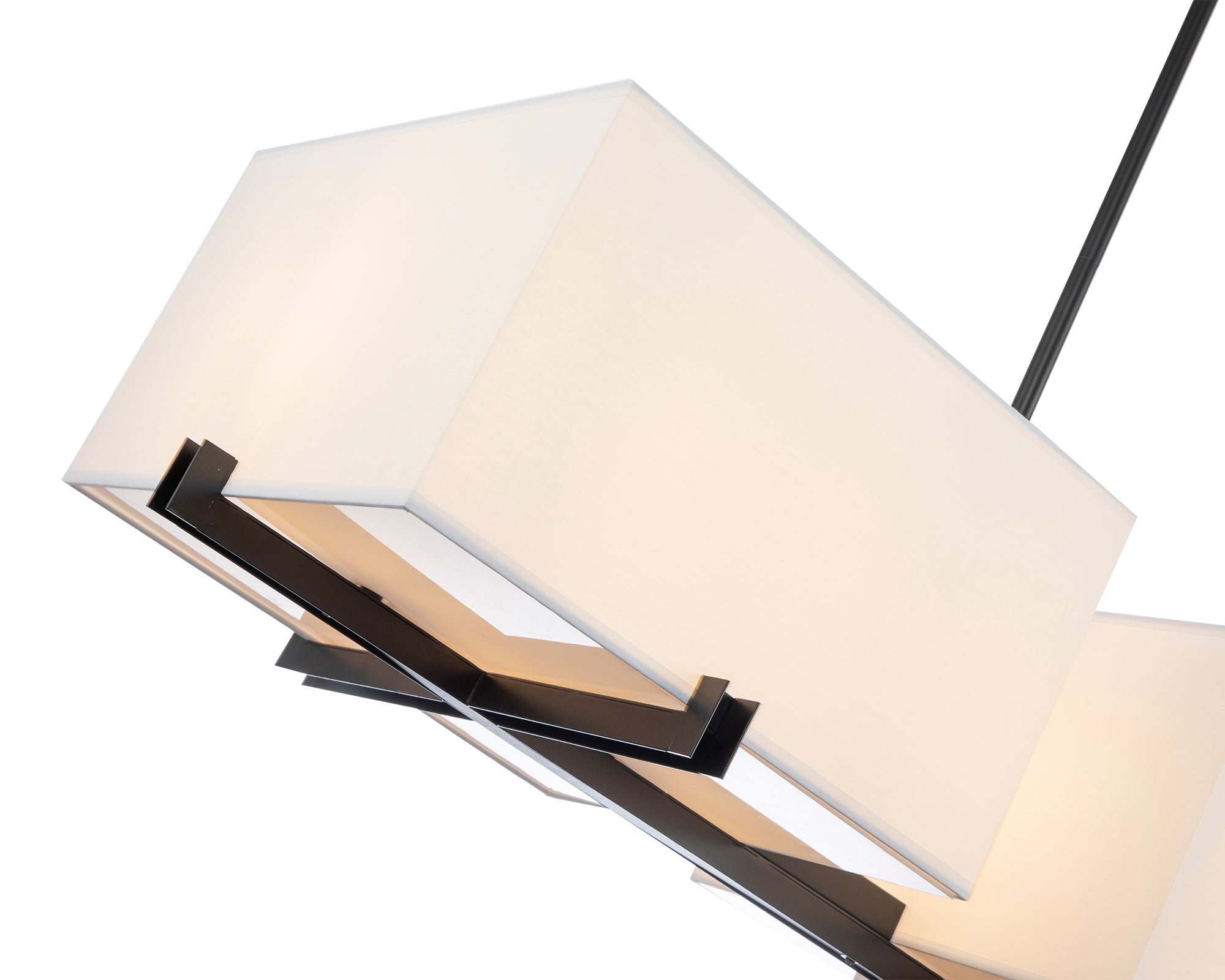 Cameron Pendant Light - Matt Black Metal