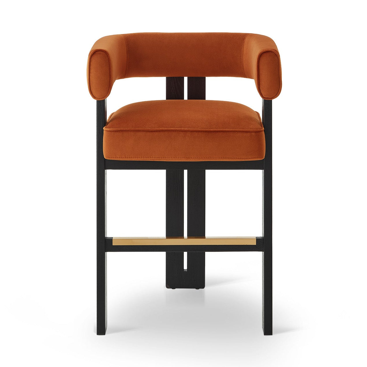 Tilda Megan Oxide Velvet Counter Stool