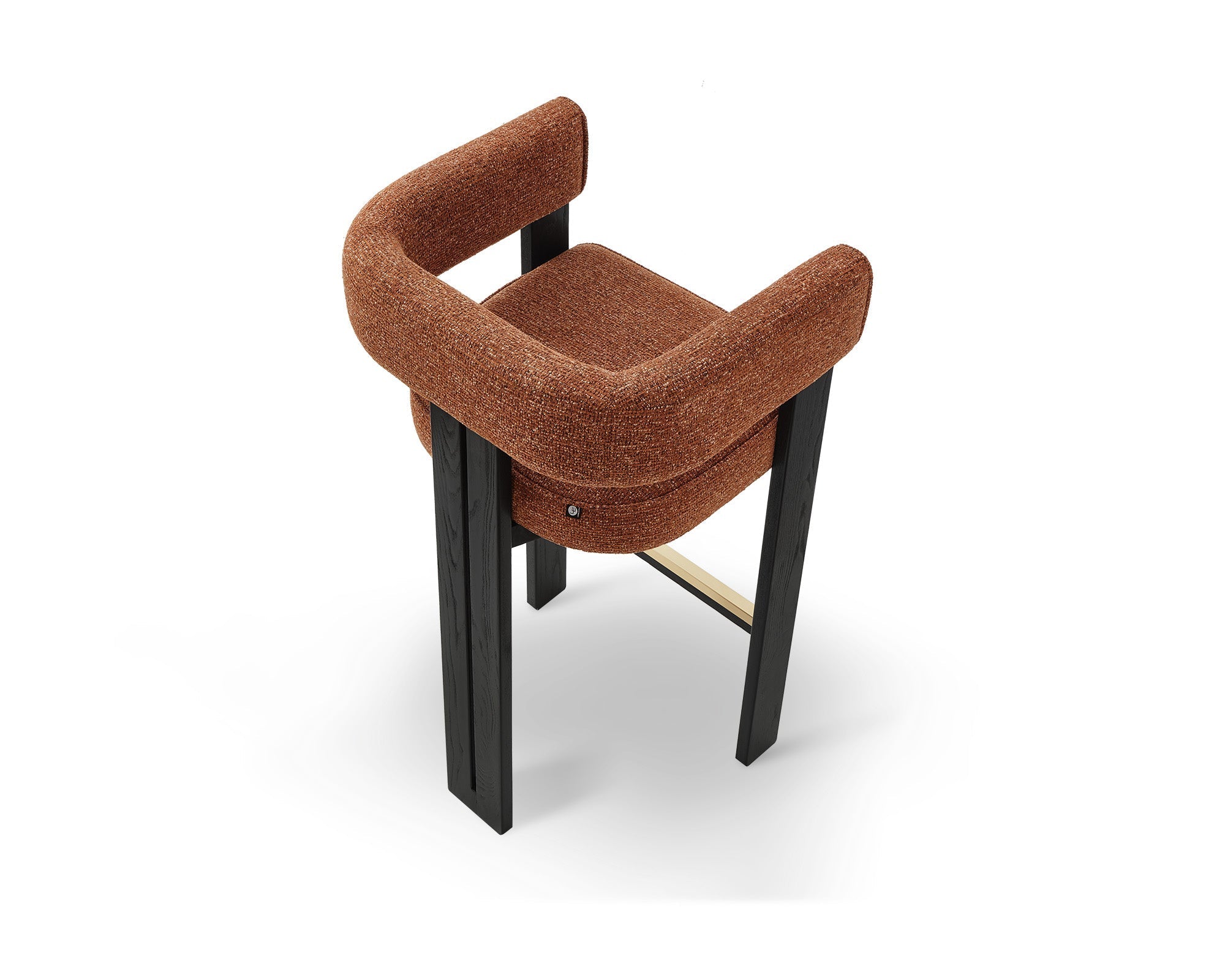 Tilda Bar Stool - Bari Chestnut Red