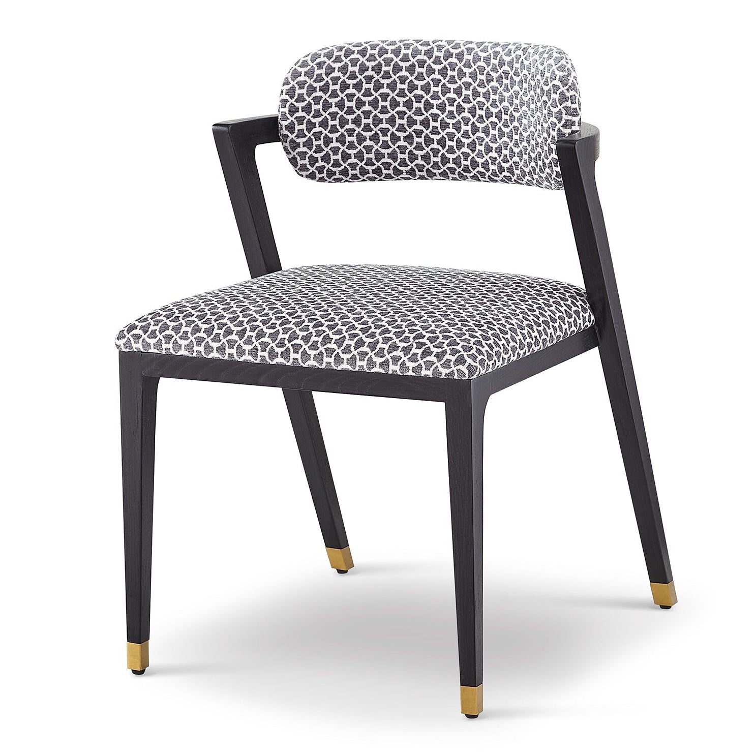 Greta Clover Grey Linen Look Dining Chair