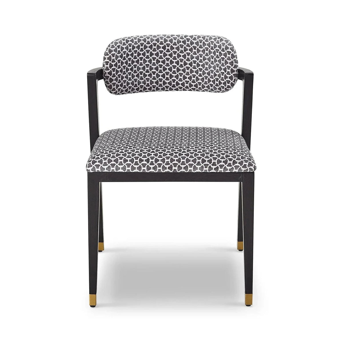 Greta Clover Grey Linen Look Dining Chair