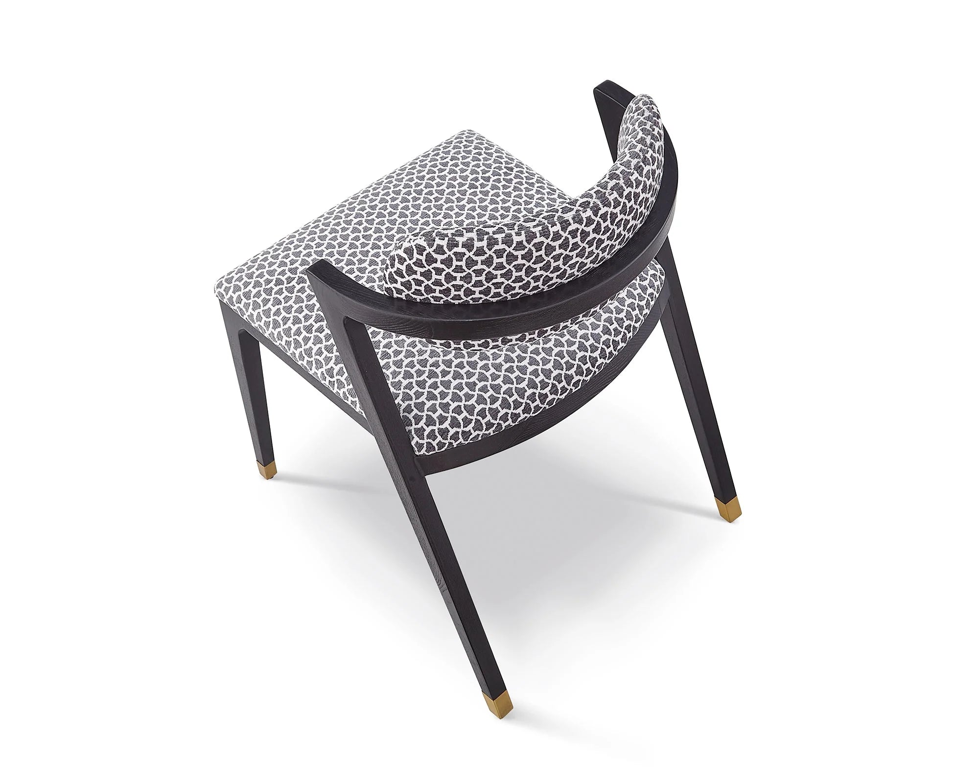 Greta Clover Grey Linen Look Dining Chair
