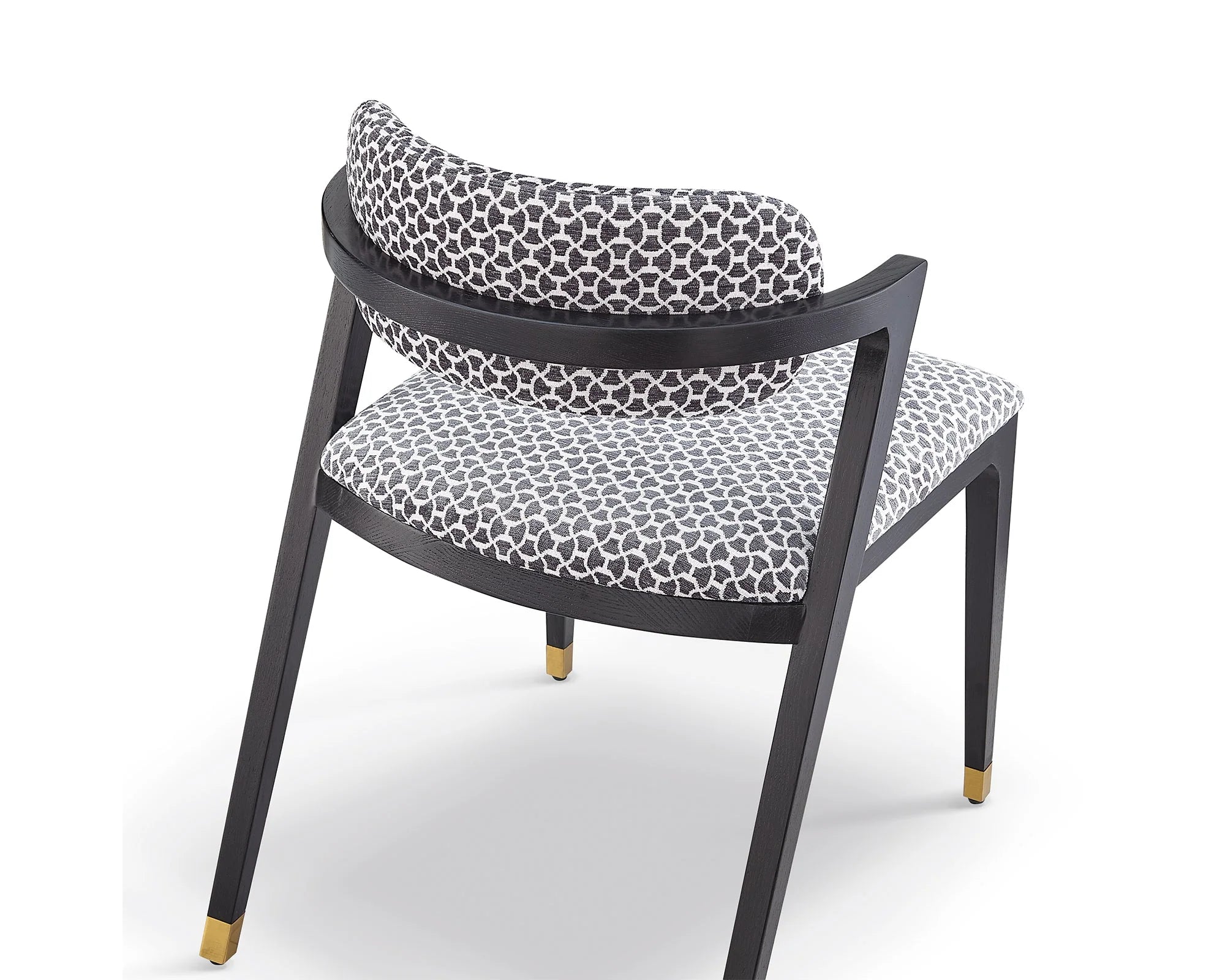 Greta Clover Grey Linen Look Dining Chair