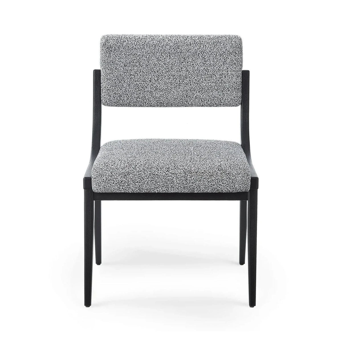 Miami Cordoba Speckle Grey Chenille Dining Chair