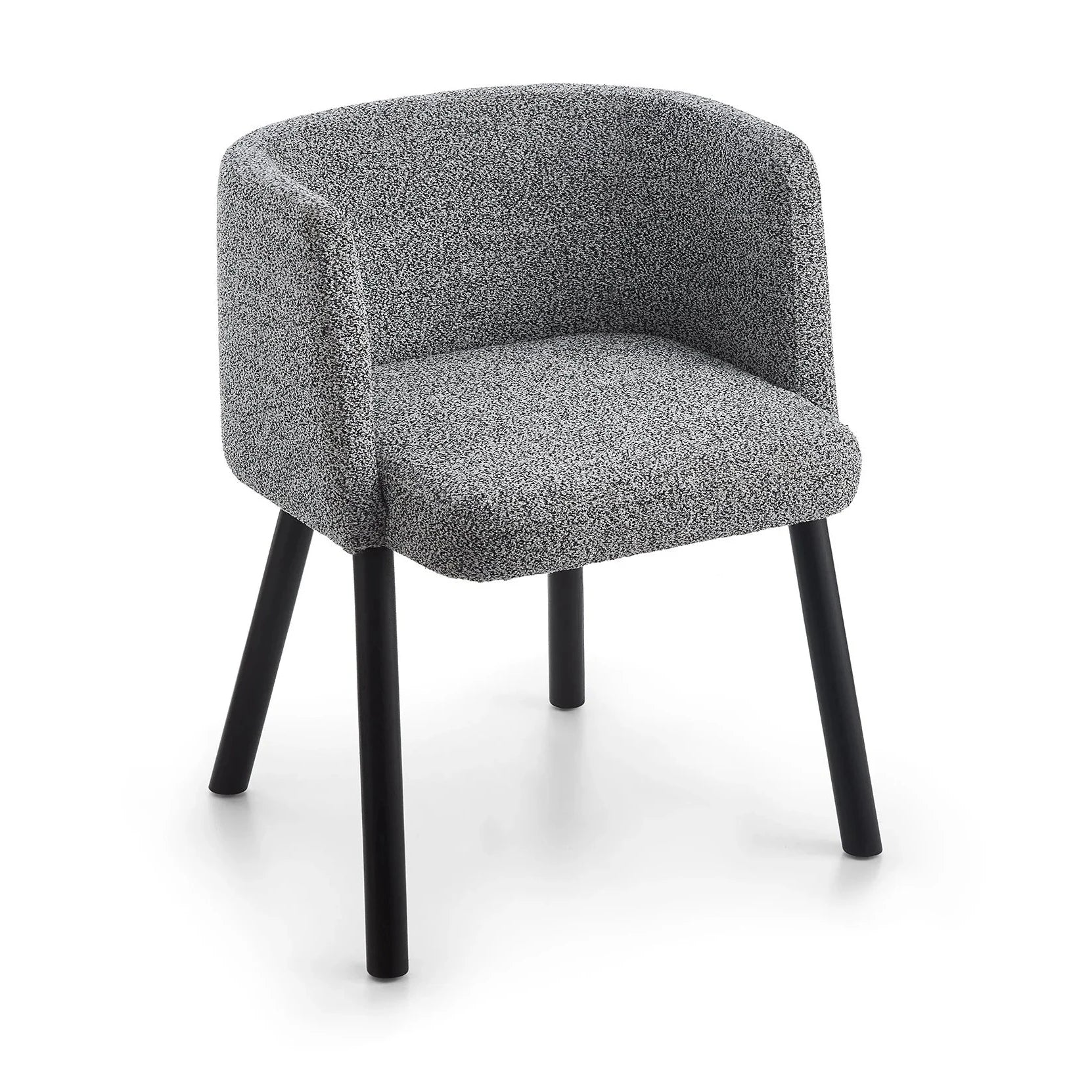 Ethis Speckle Grey Chenille Dining Chair