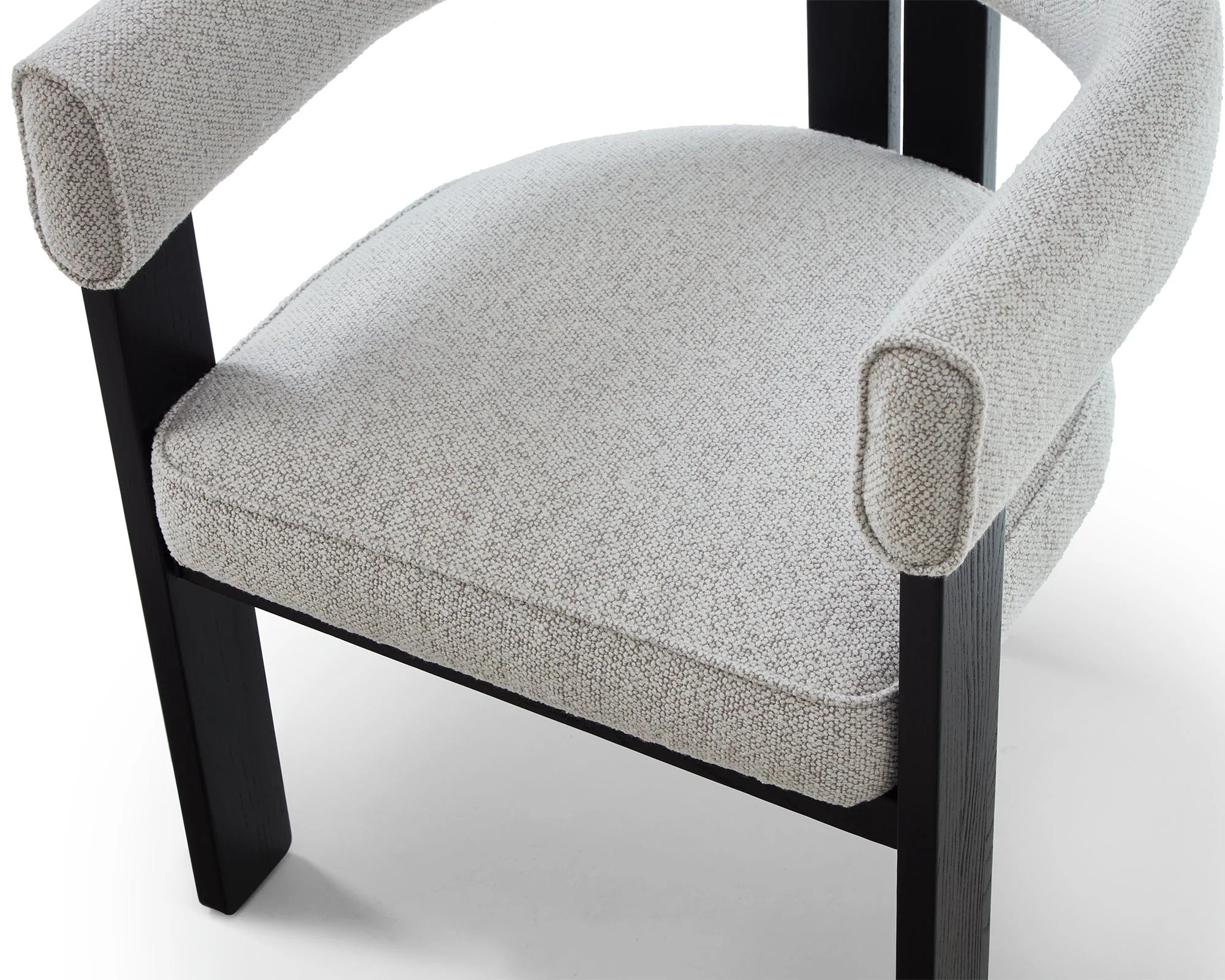 Tilda Ruby Ice Boucle Dining Chair
