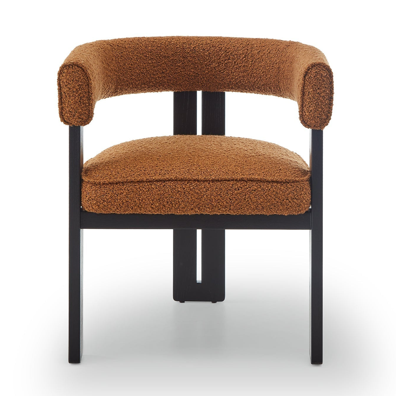 Tilda Beau Clay Boucle Dining Chair