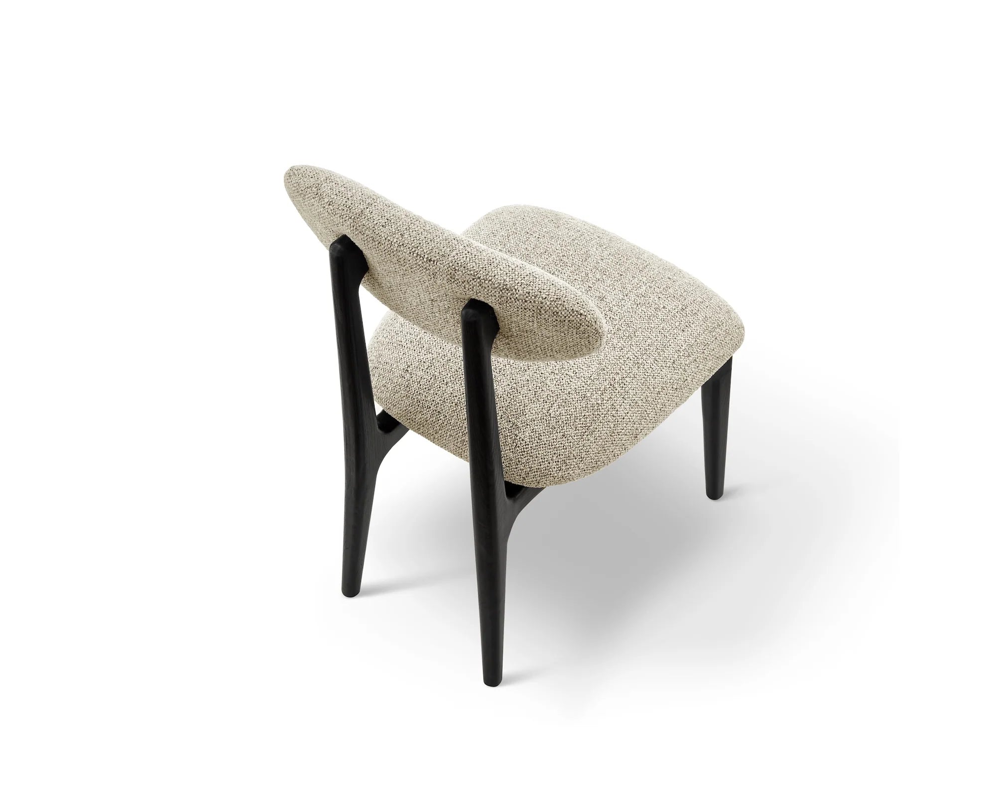 Maja Colmer Silver Grain Linen Look Dining Chair