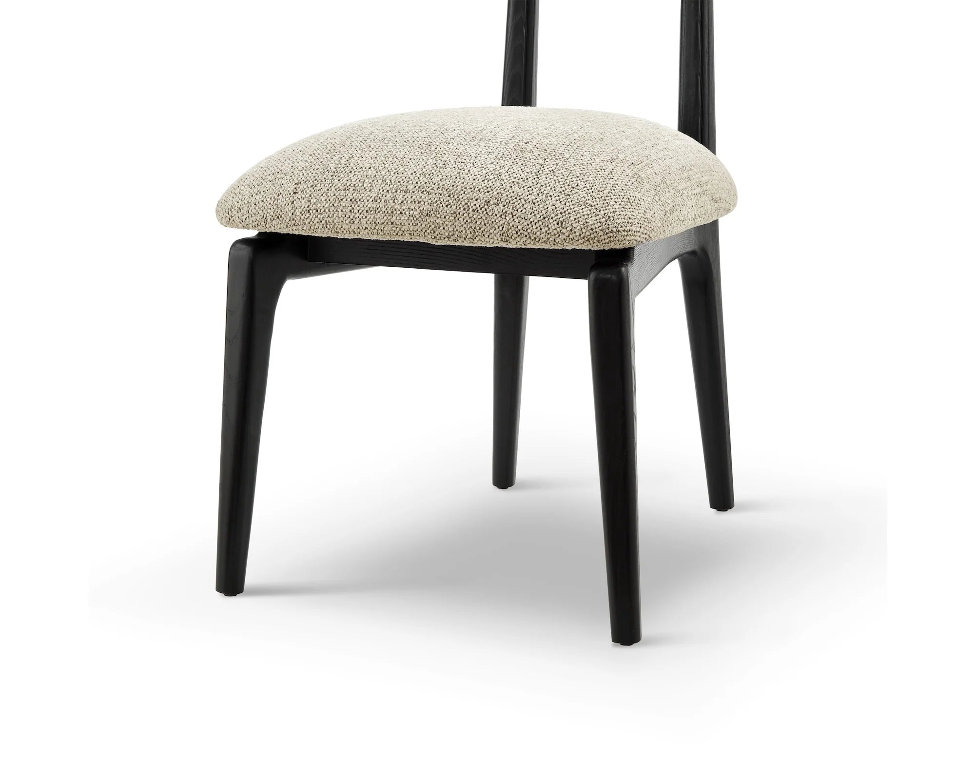 Maja Colmer Silver Grain Linen Look Dining Chair