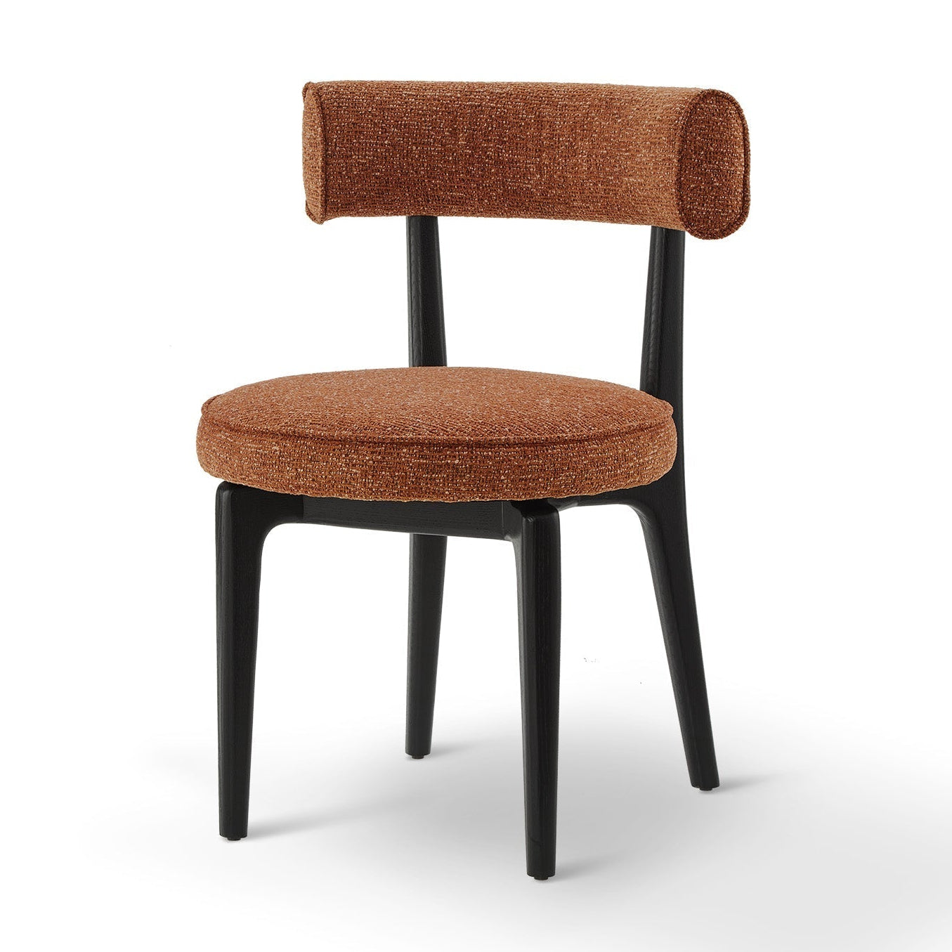 Rolter Bari Chestnut Red Chenille Dining Chair