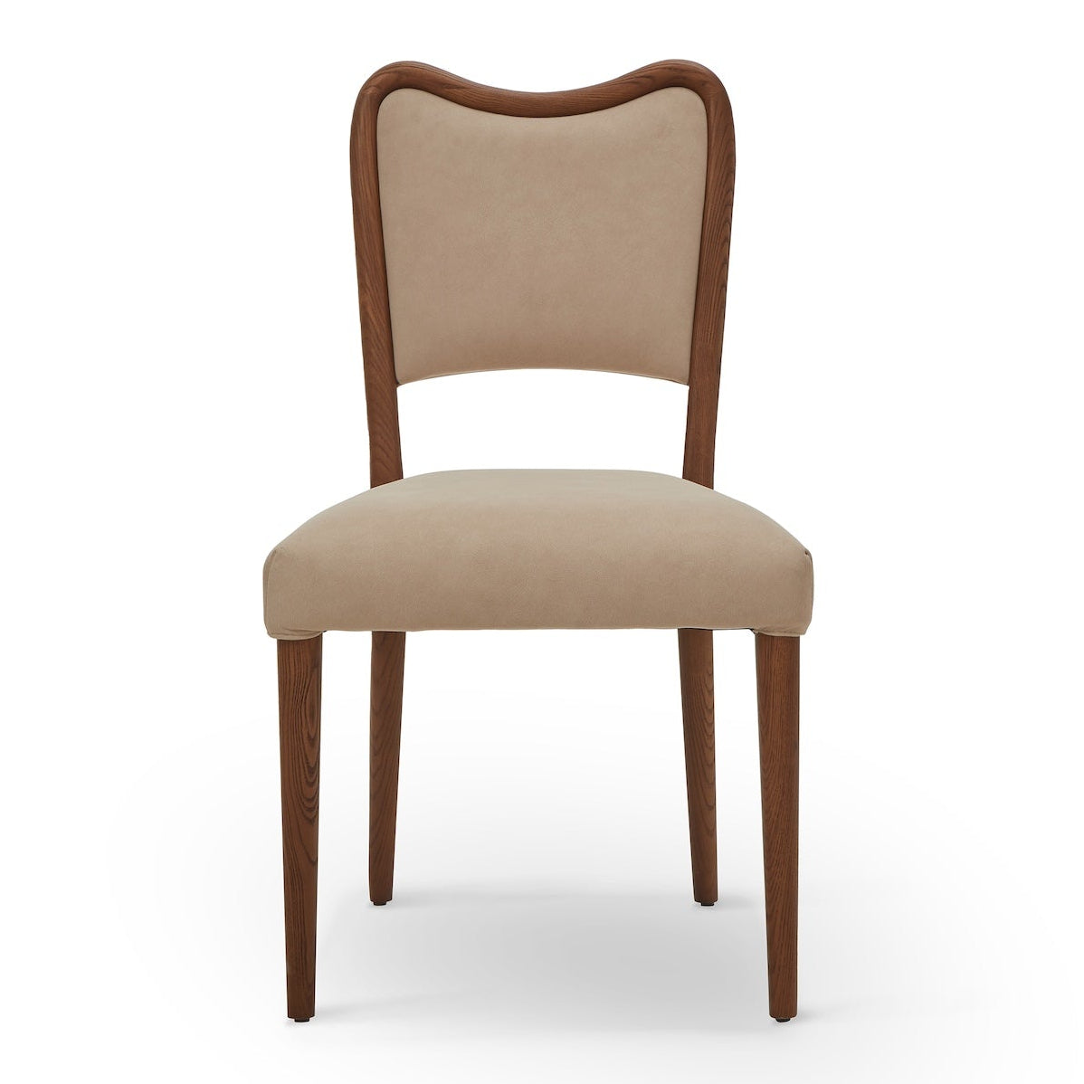 Adelaide Hopper Desert & Brushed Brown Wood Dining Chair