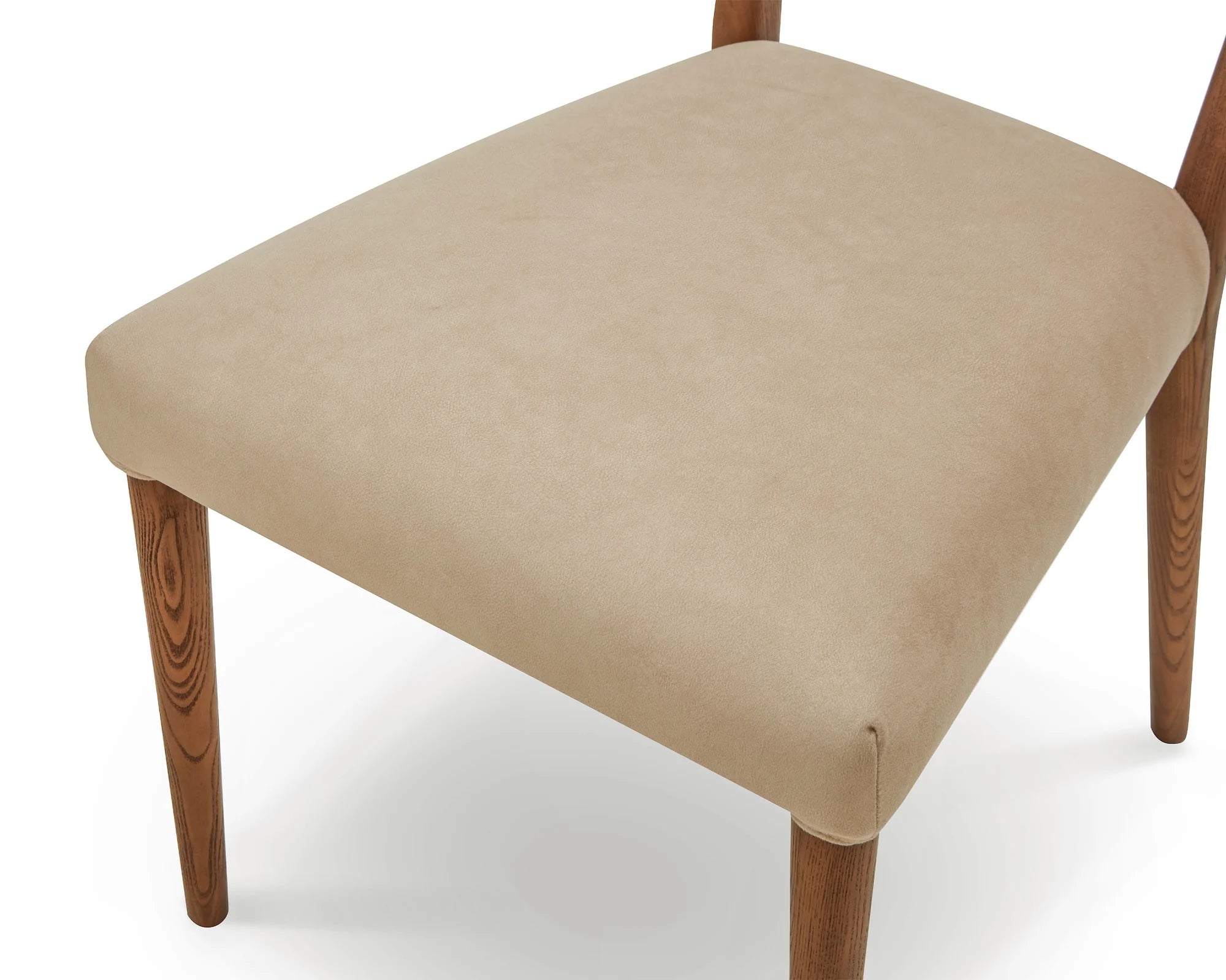Adelaide Hopper Desert & Brushed Brown Wood Dining Chair