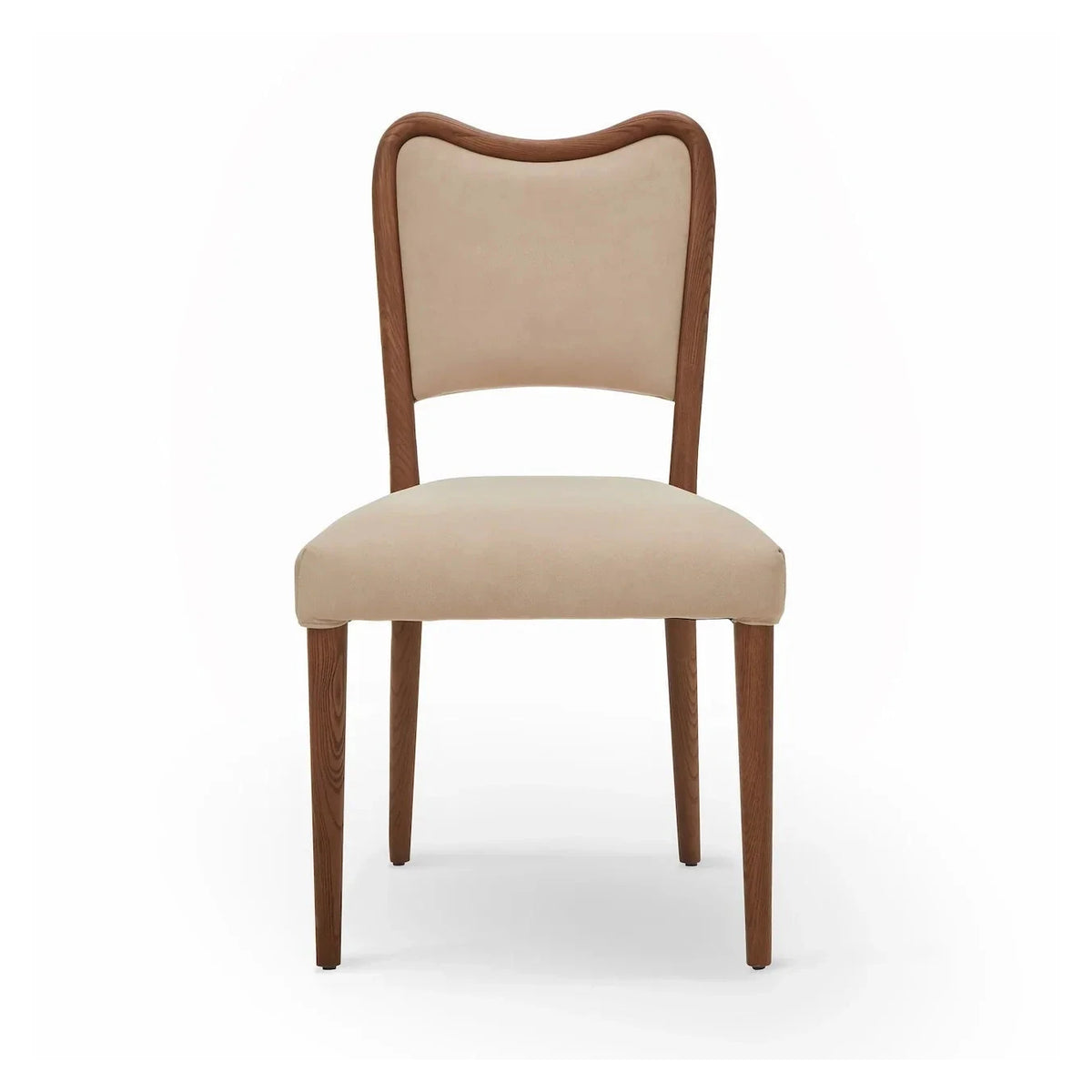 Adelaide Hopper Desert & Brushed Brown Wood Dining Chair