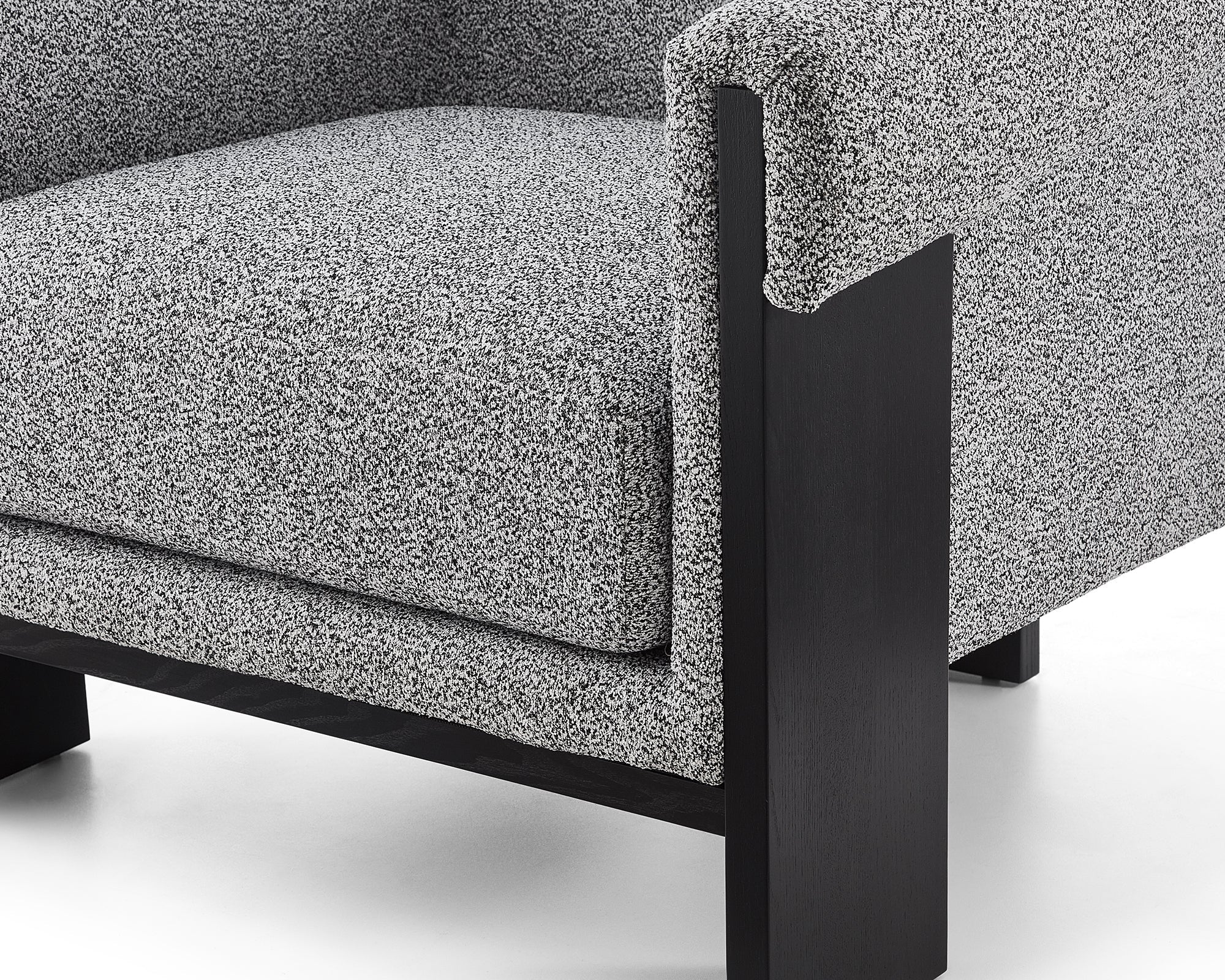 Maplin Armchair -  Speckle Grey