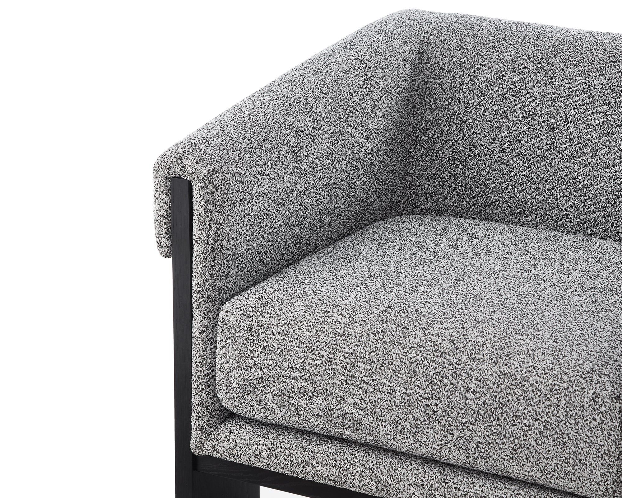 Maplin Armchair -  Speckle Grey