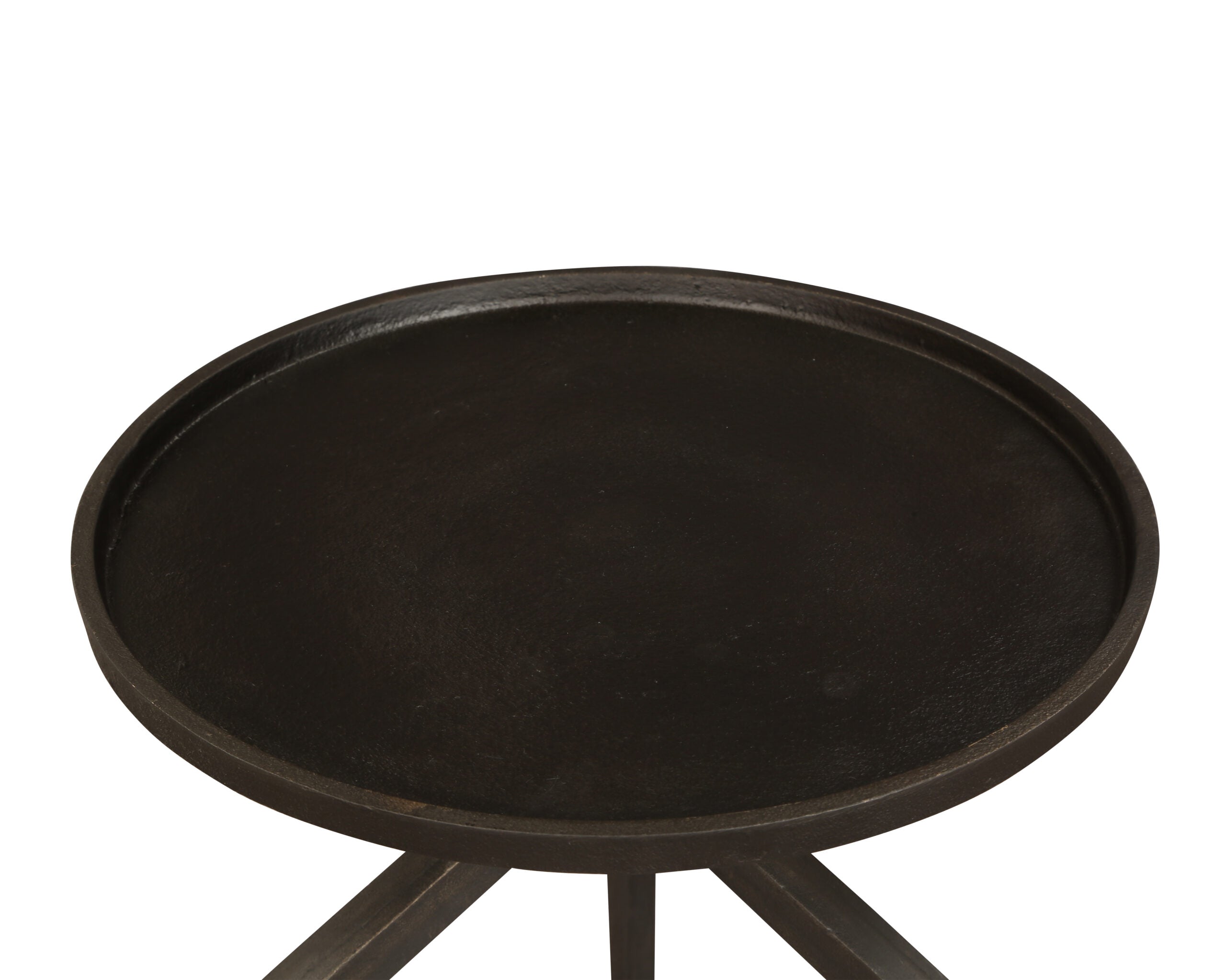 Spider Side Tables set of 2 - Dark Bronze Metal