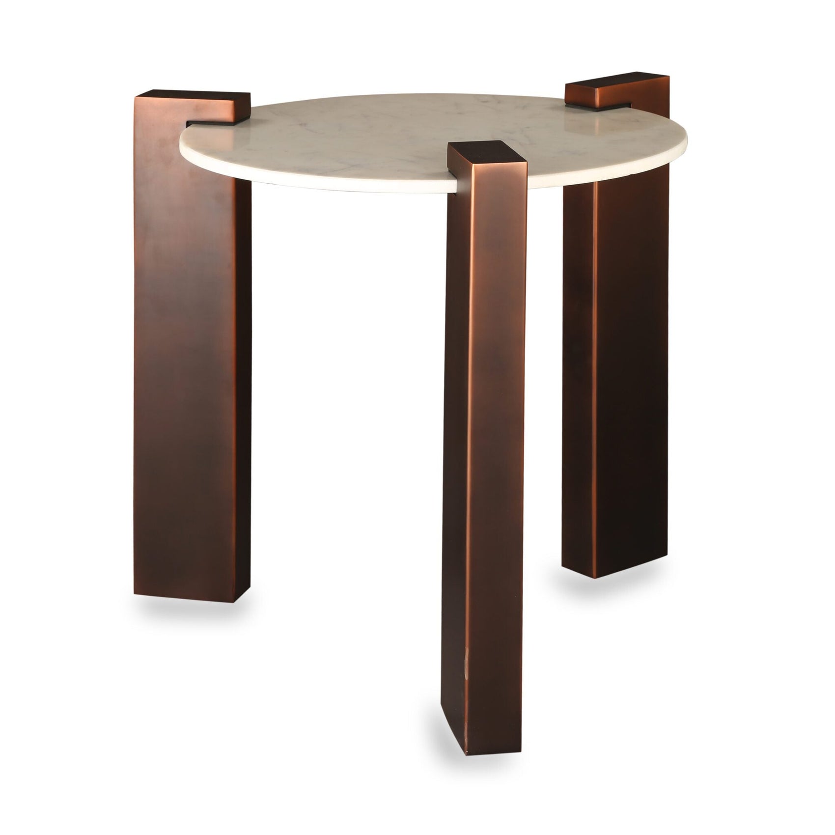 Tassimo Marble & Metal Side Table