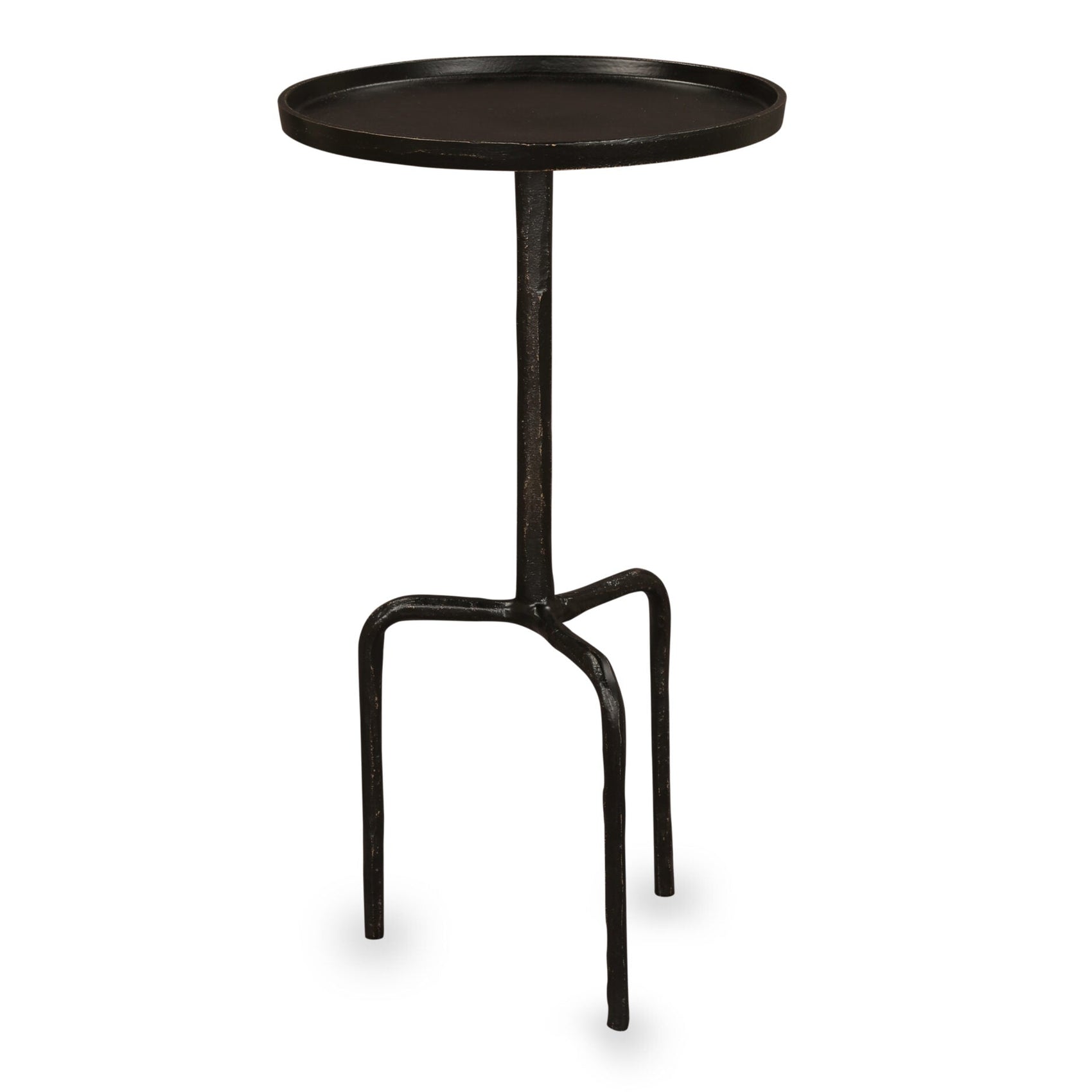 Agoda Dark Bronze Metal Side Table