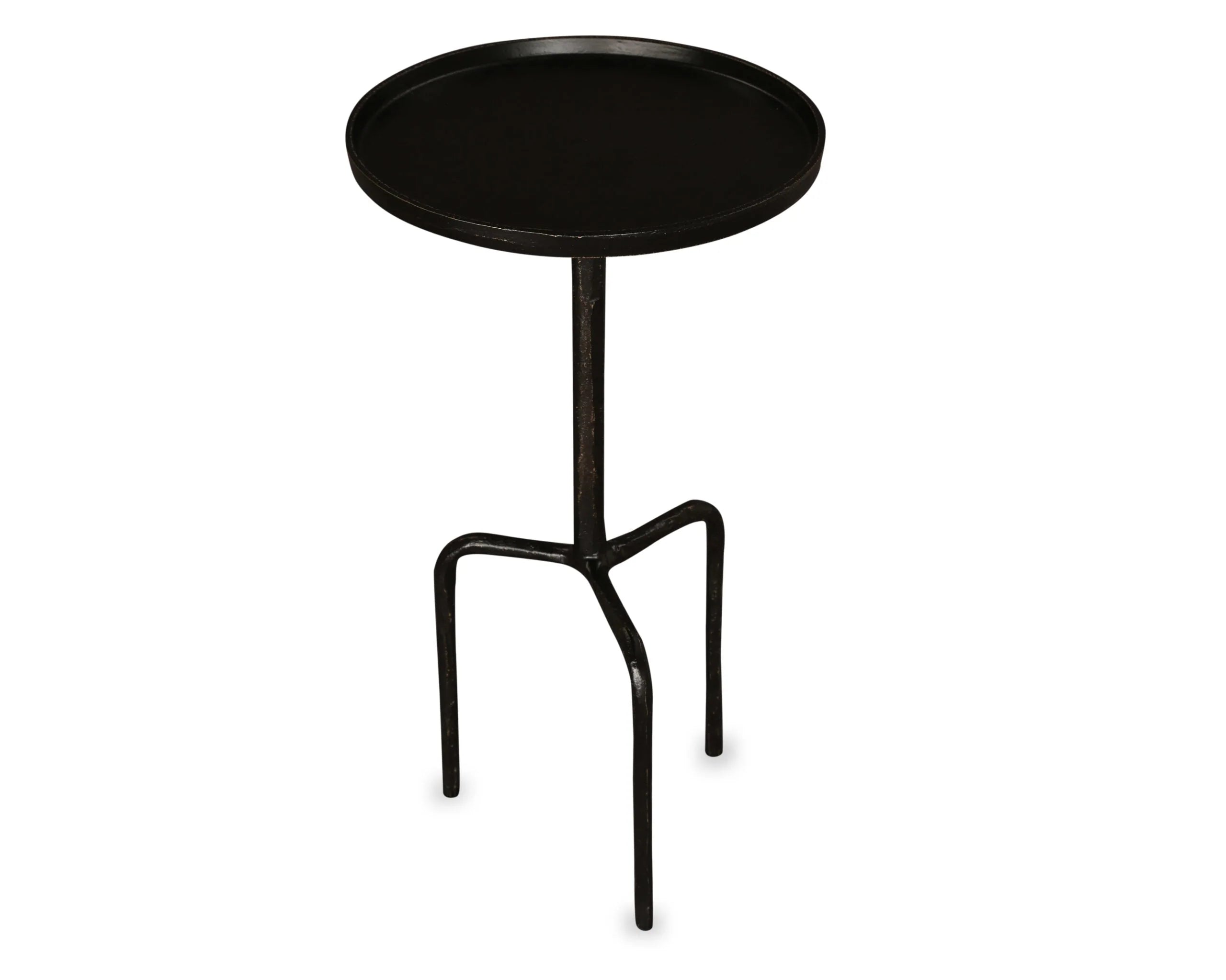 Agoda Dark Bronze Metal Side Table