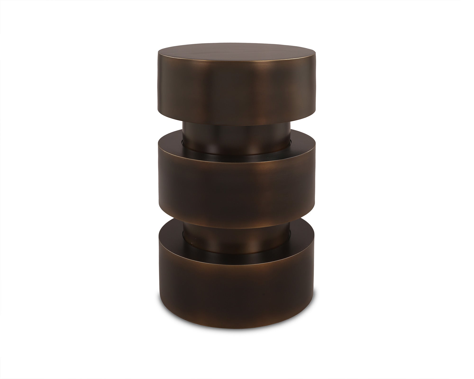 Gascon Side Table - Dark Bronze