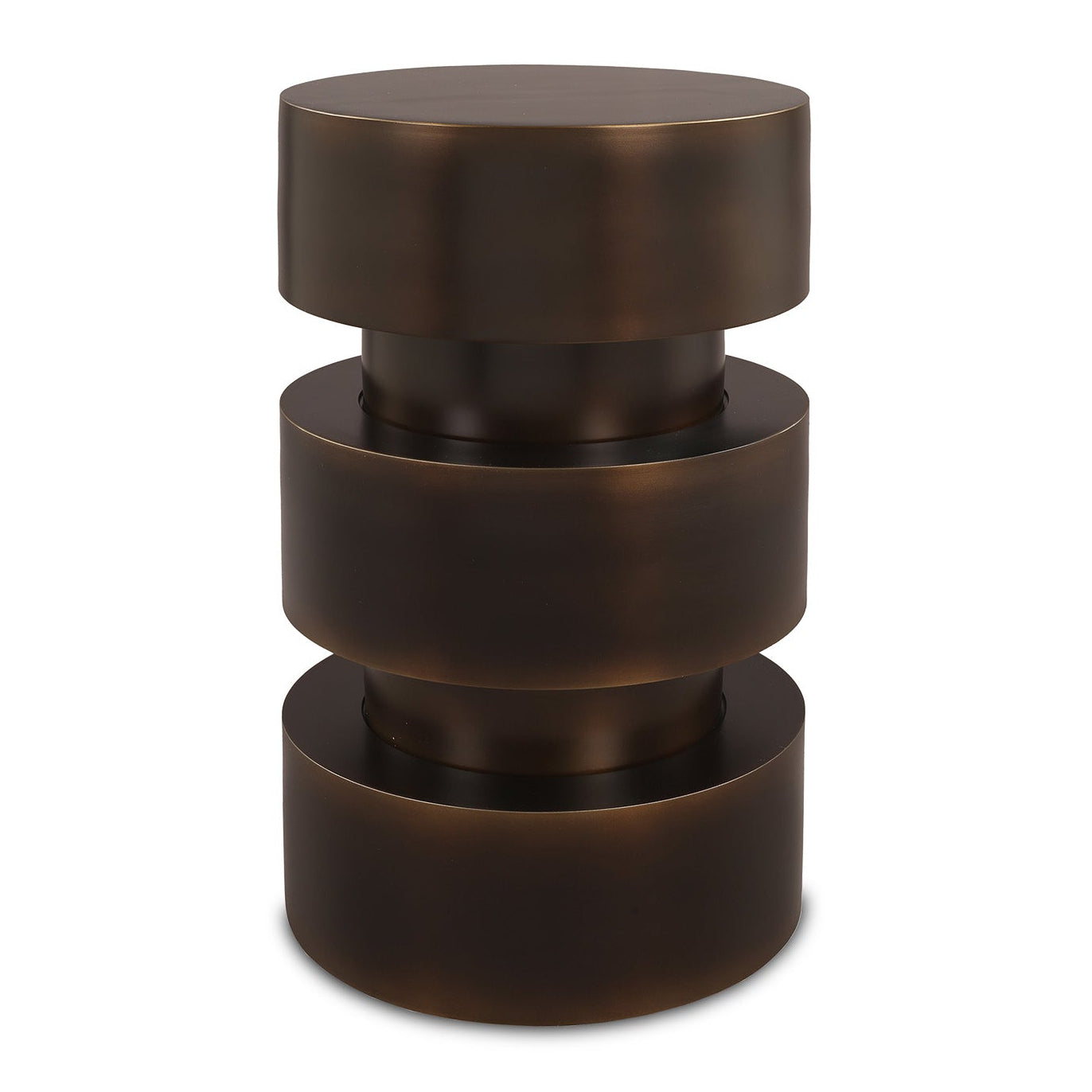 Gascon Dark Bronze Side Table