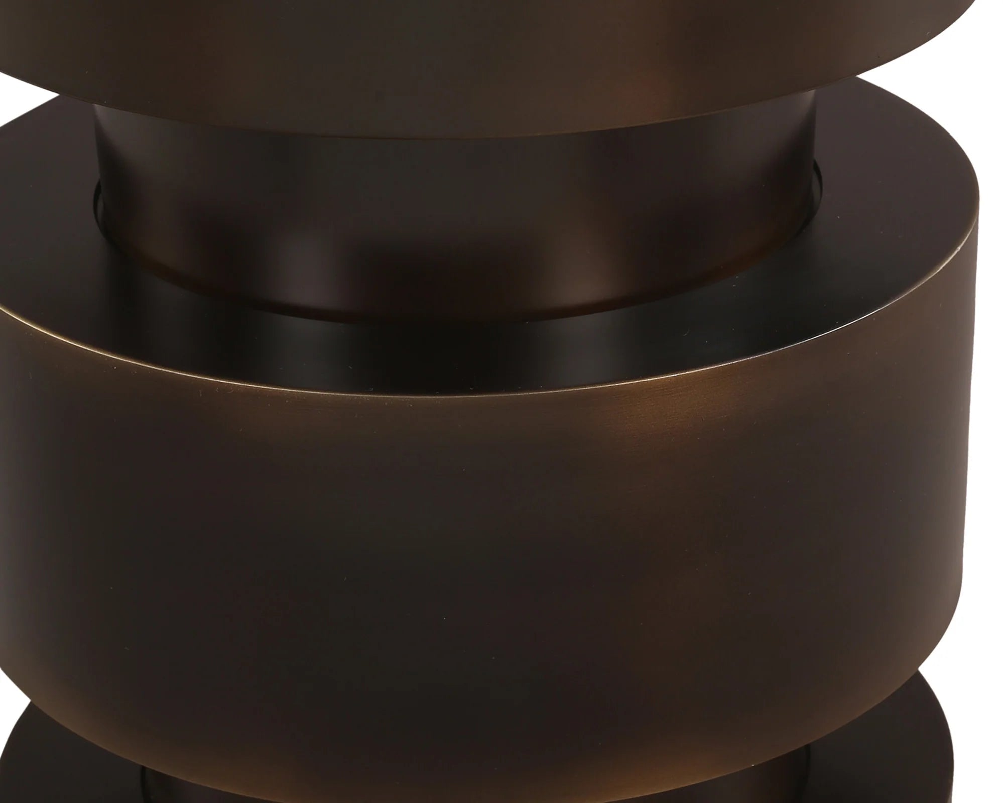 Gascon Dark Bronze Side Table