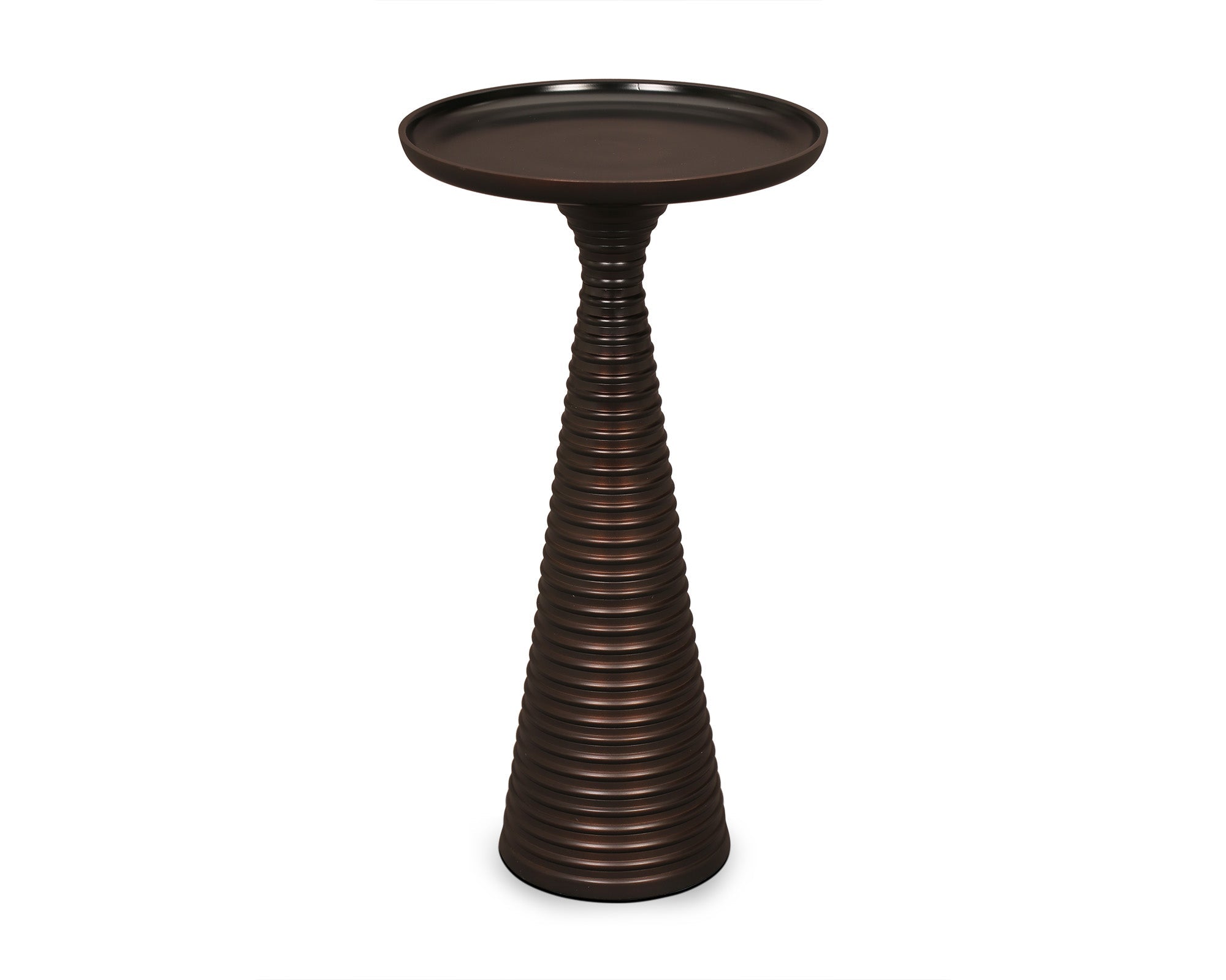 Othelo Side Table set of 2 - Painted Dark Bronze