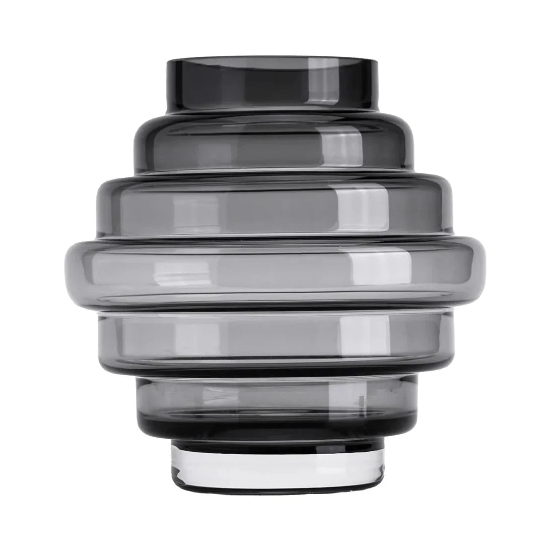 Selba Small Grey Glass Vase