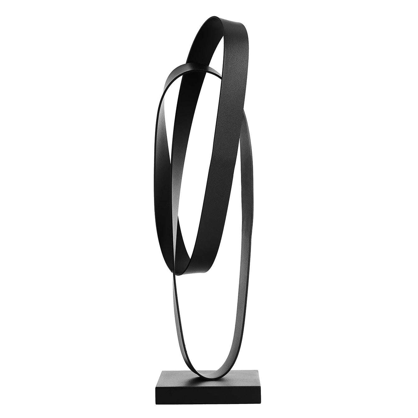 Fre Black Iron Sculpture