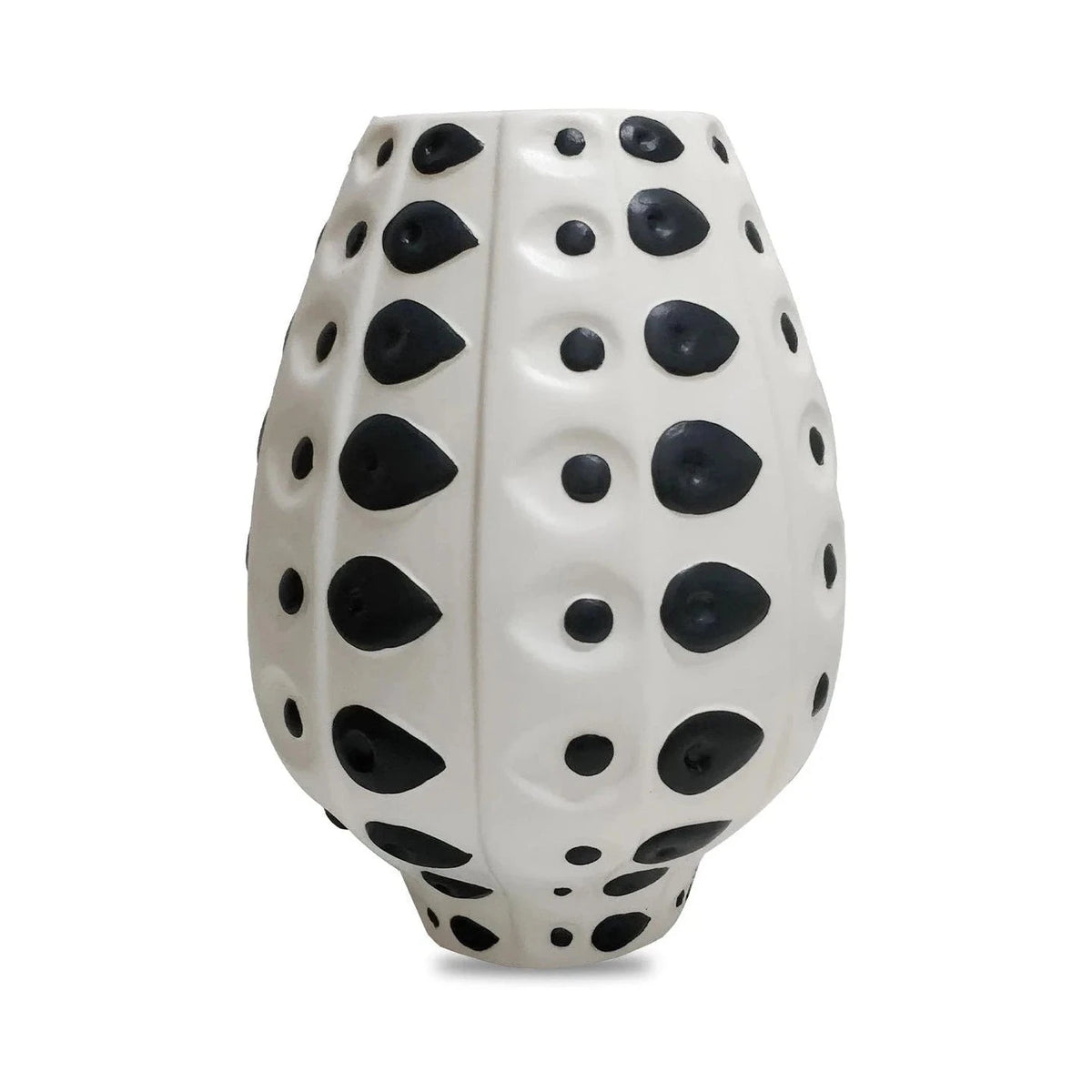 Kelso Black & White Ceramic Vase