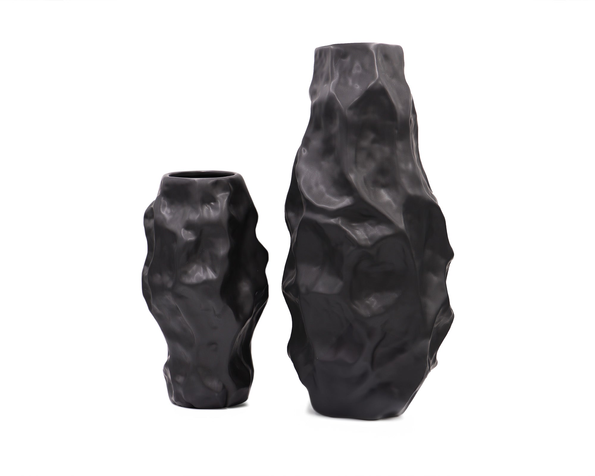 Adur Ceramic Vase - Large Black