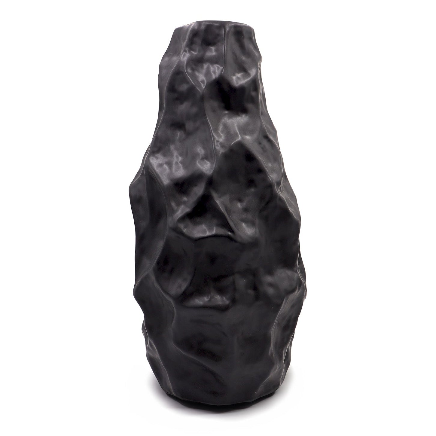 Adur Black Ceramic Vase Large