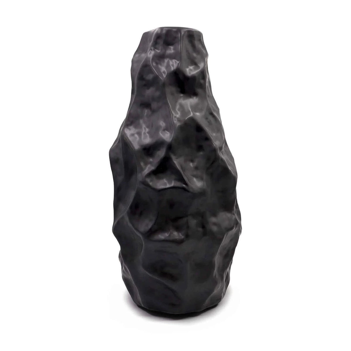 Adur Large Black Ceramic Vase