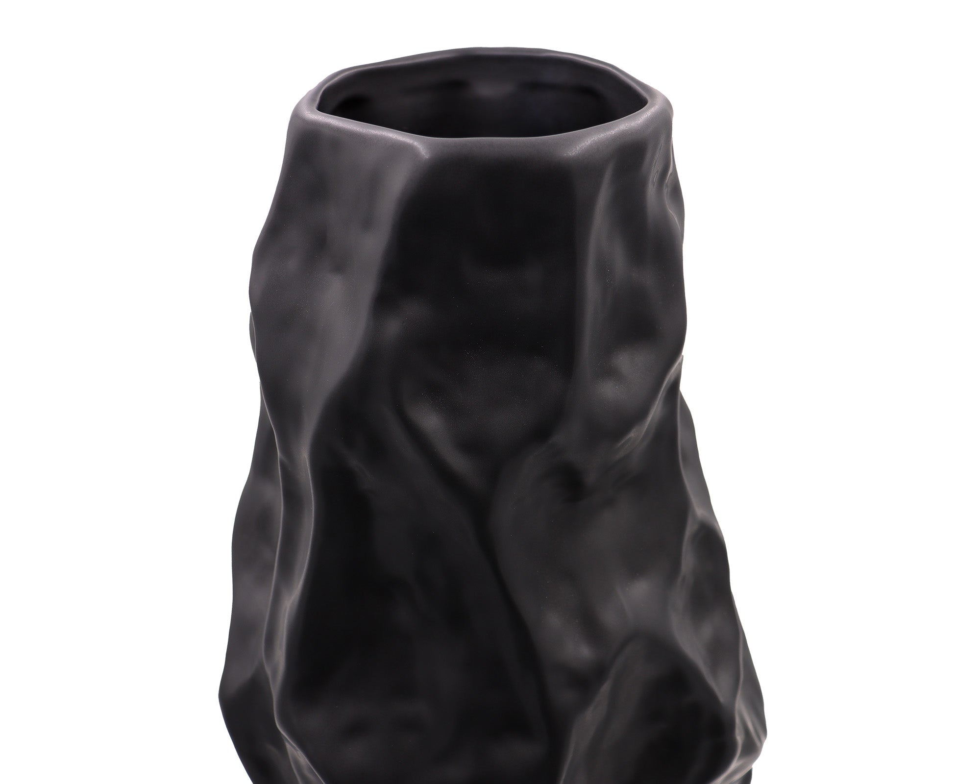 Adur Ceramic Vase - Large Black