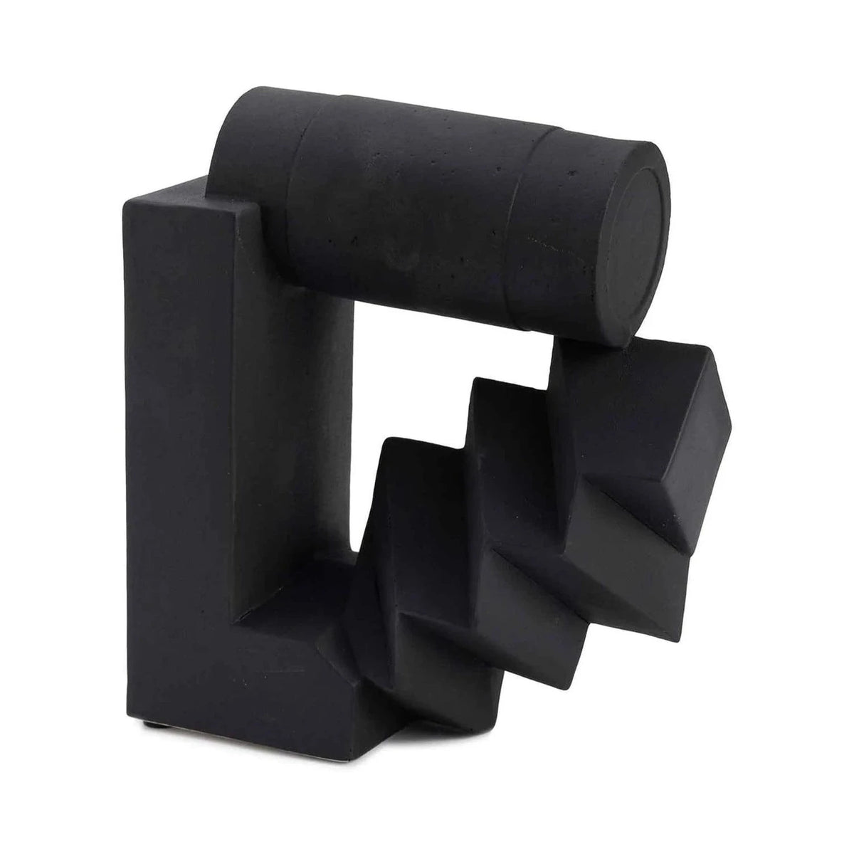 Belton Charcoal Black Sculpture