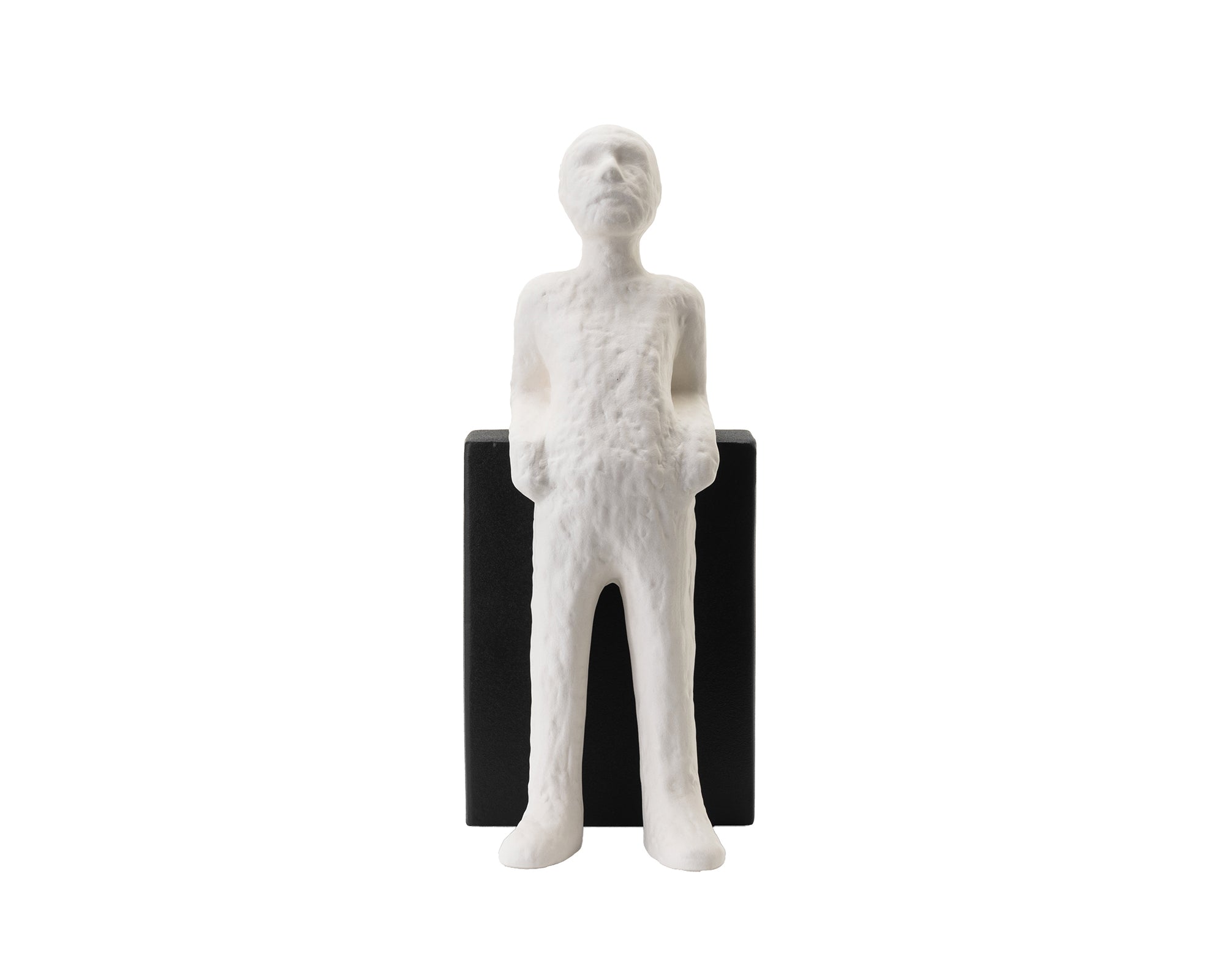 Hinton I Sculpture - Black & White Ceramic