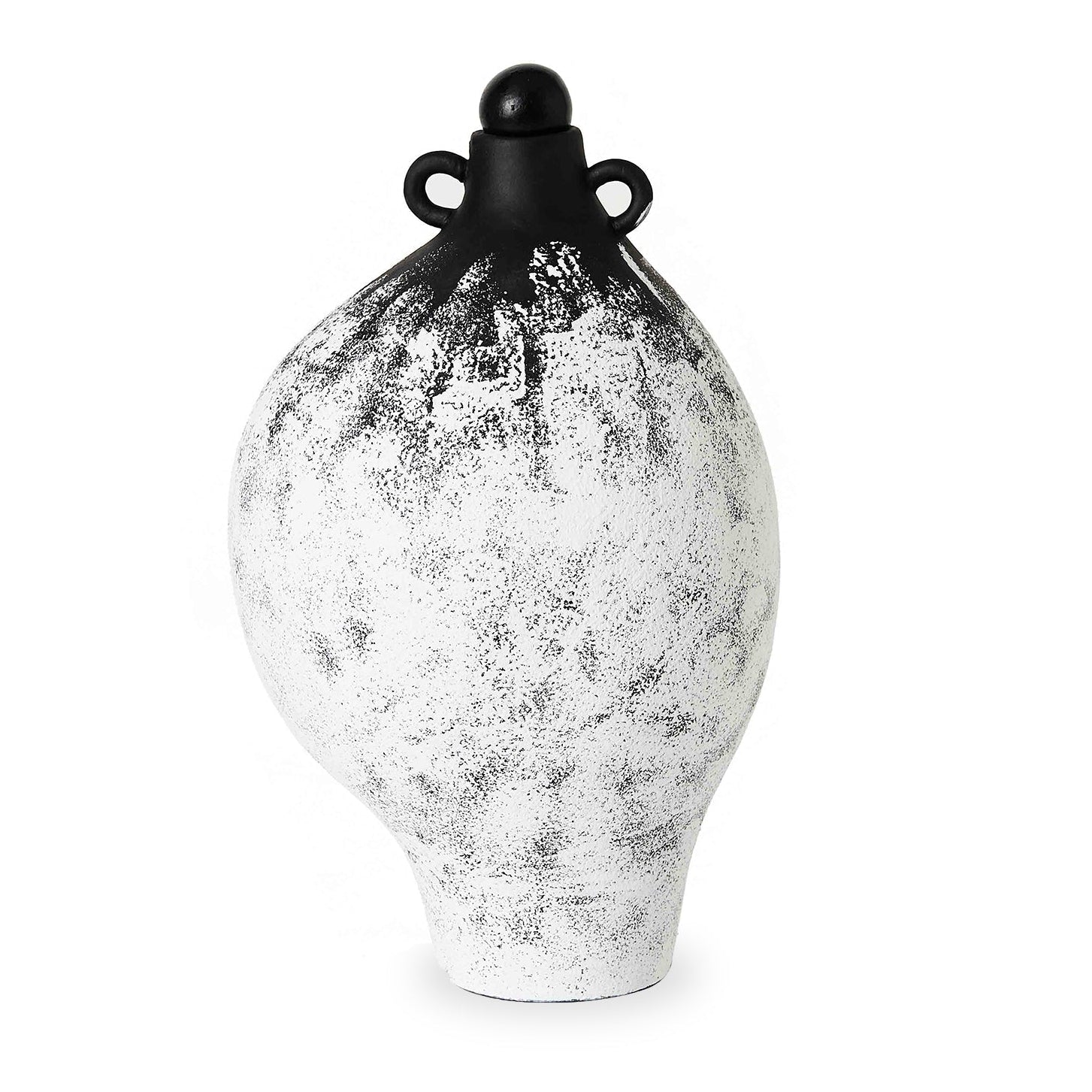 Paio Black & White Gradient Ceramic Vase