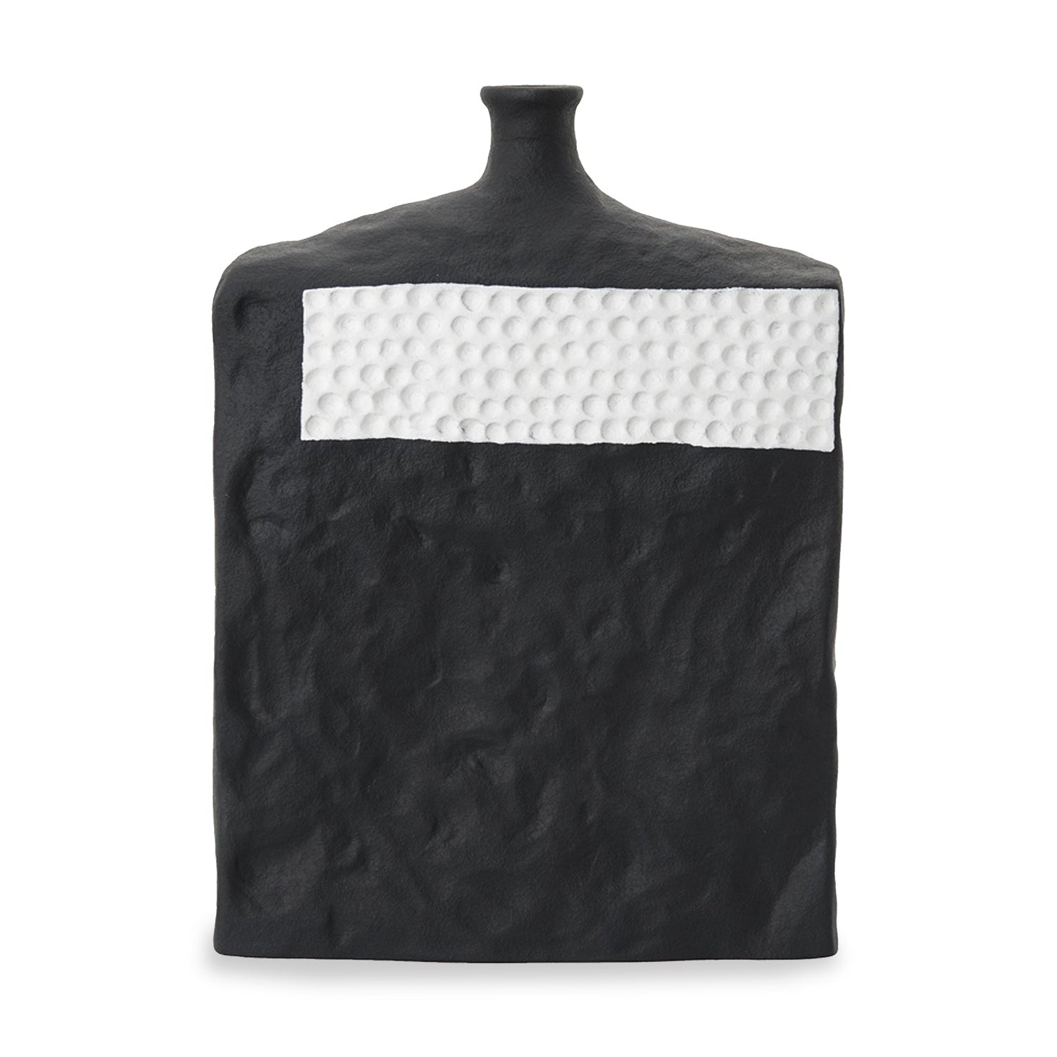 Lydros Black & White Ceramic Vase