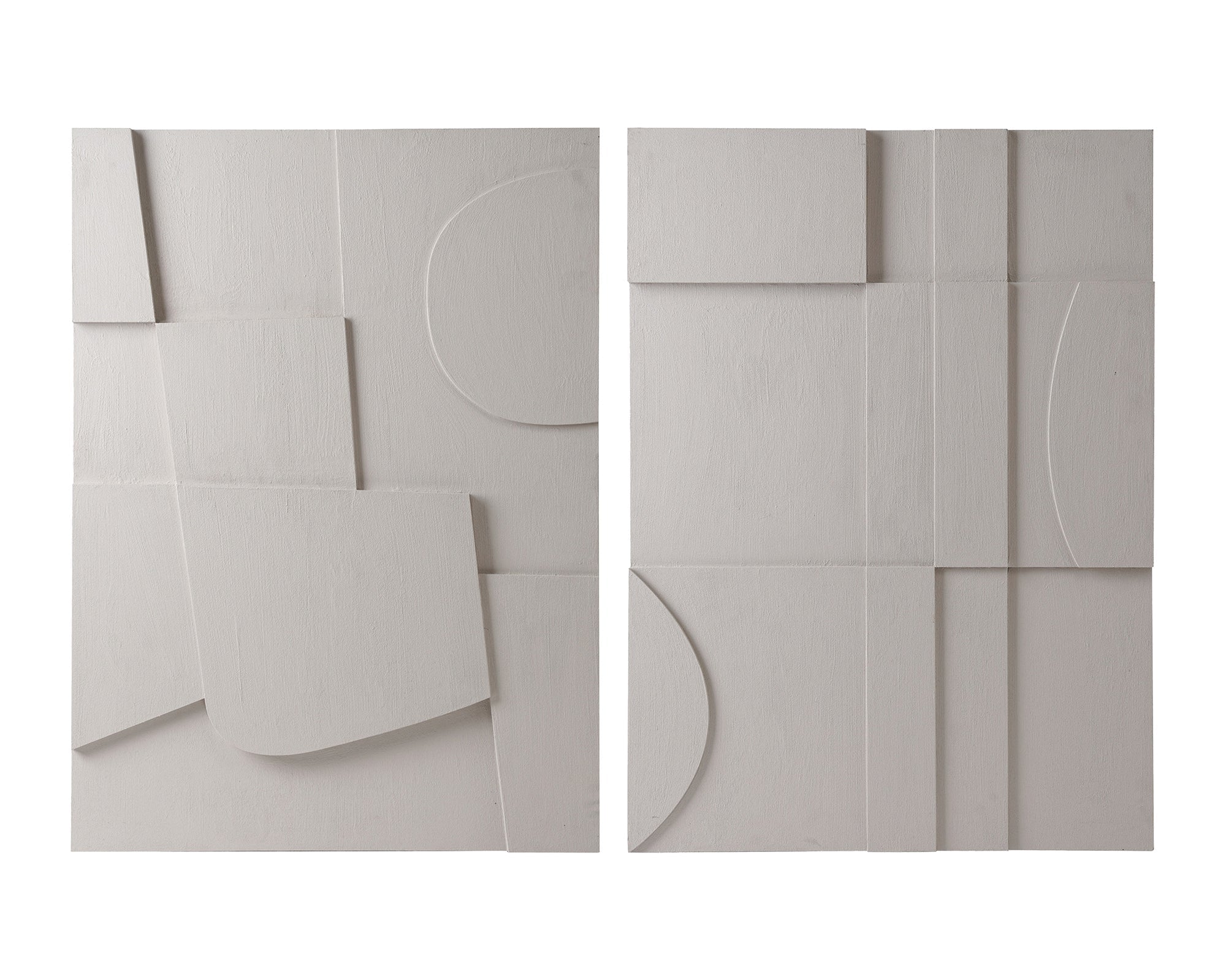 Cottara II Painting - White