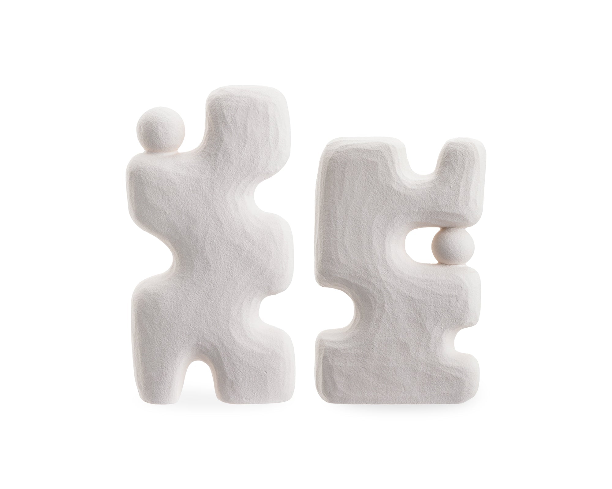 Zion Sculpture - White Ceramic