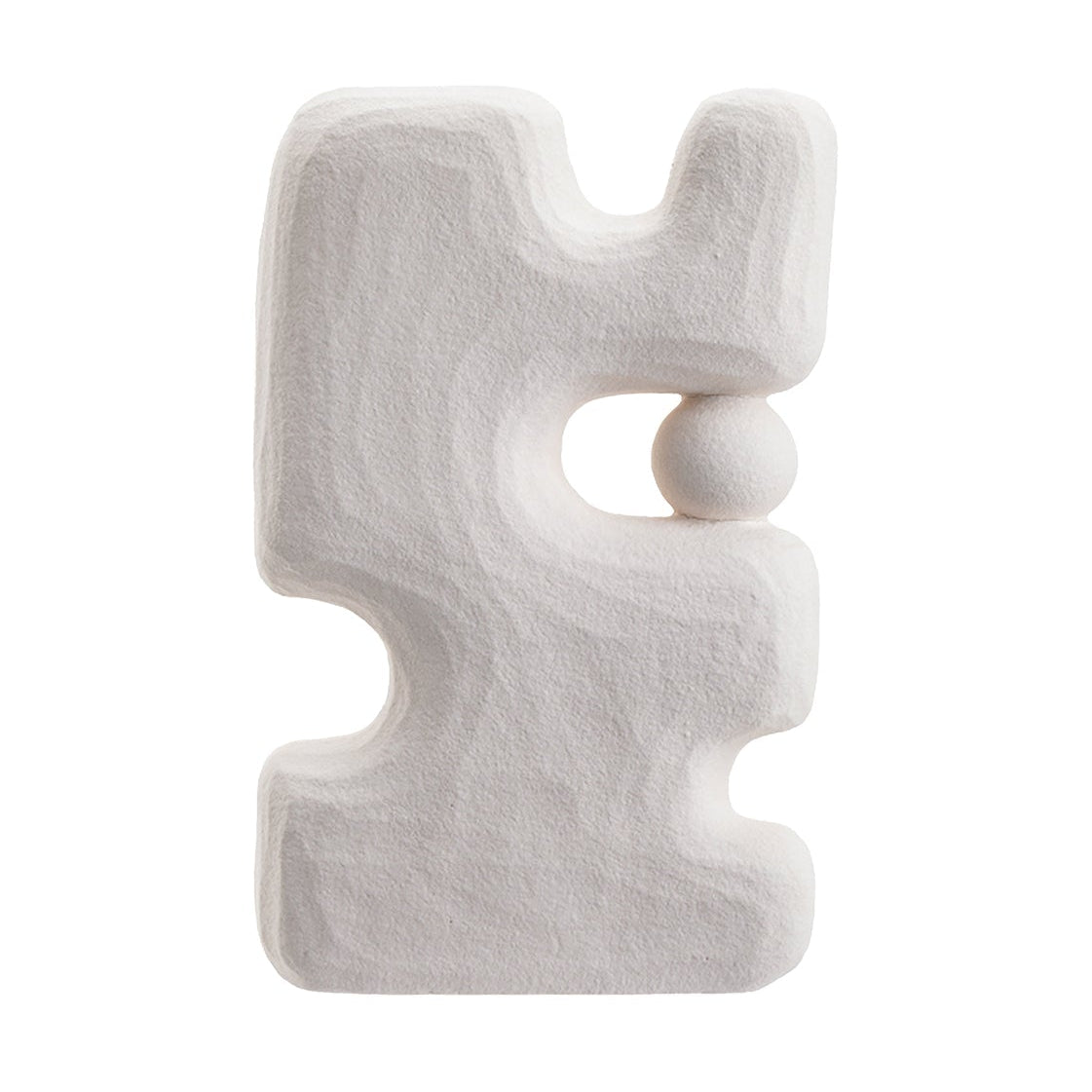 Arion White Ceramic Sculpture
