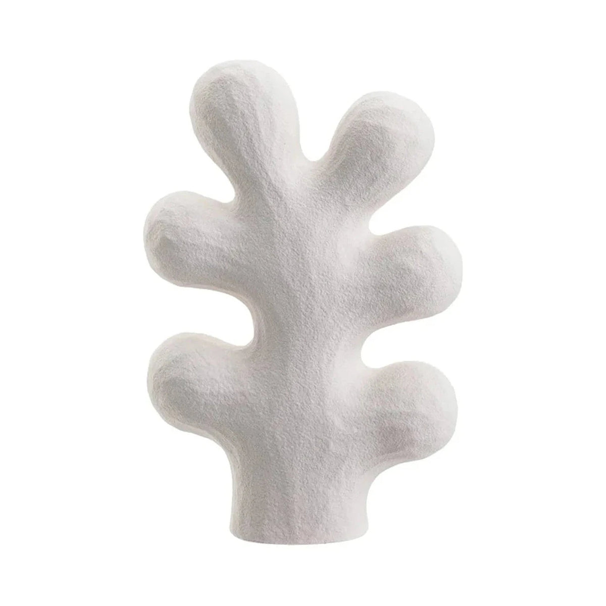 Jelena White Ceramic Cactus Sculpture