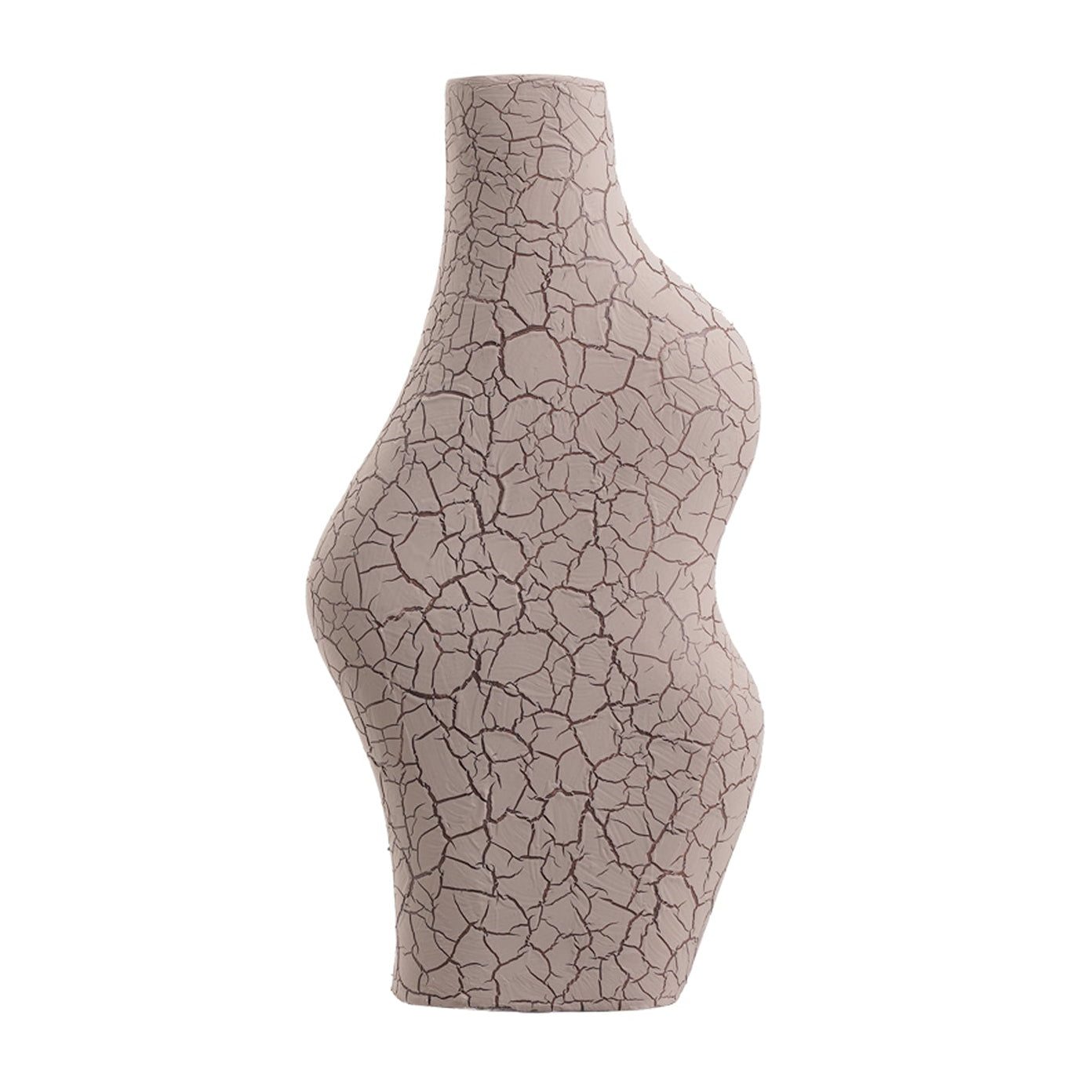 Marni Taupe Ceramic Vase Large