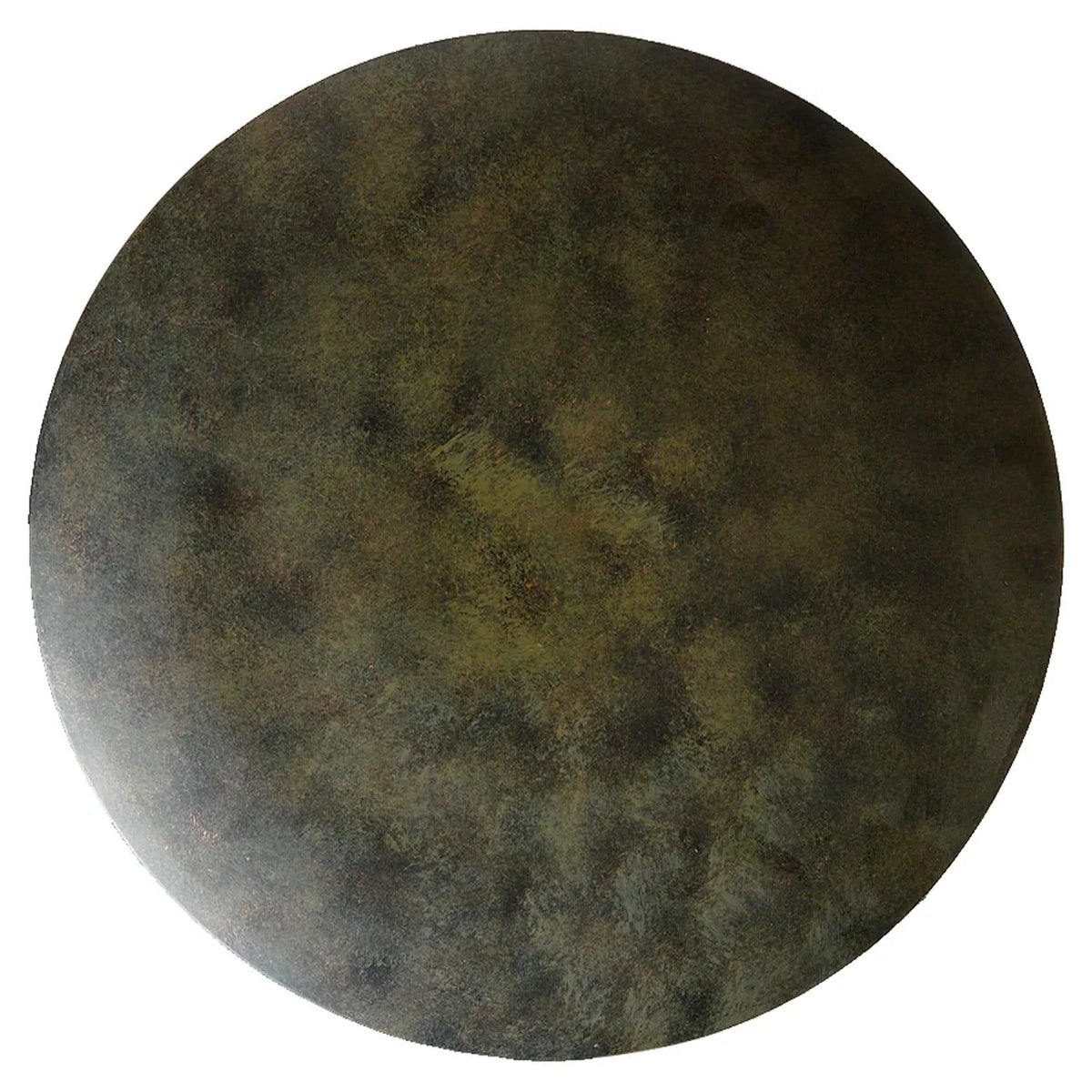 Terra Orb Moss Finish Textured Resin Wall Art