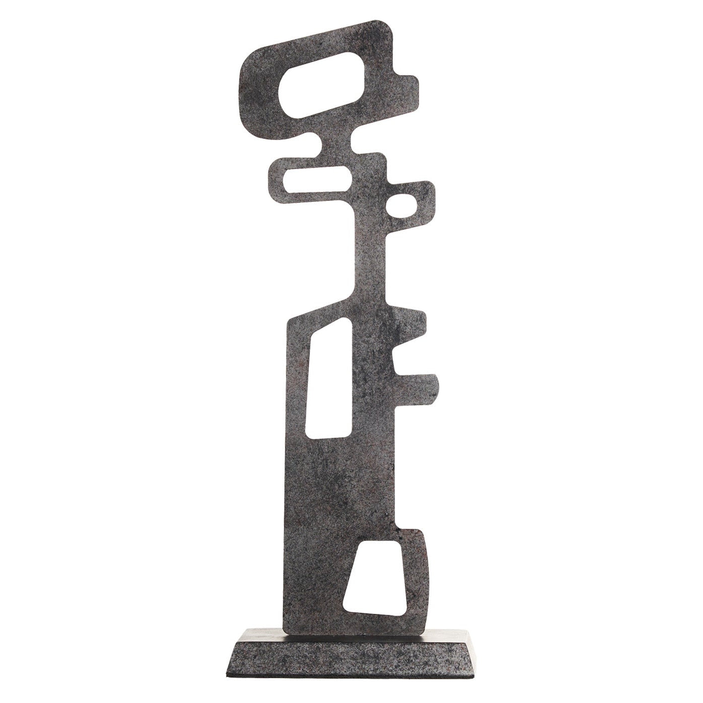 Ashspire Textured Charcoal Surface Sculpture
