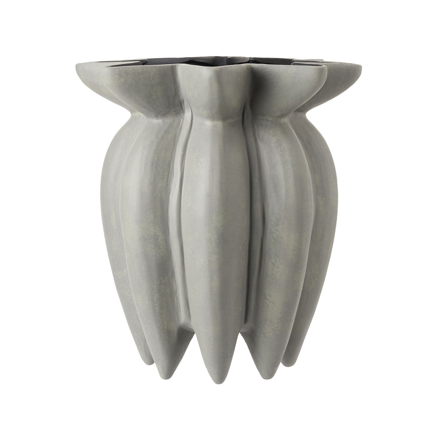 Petra Grey Ceramic Vase Medium
