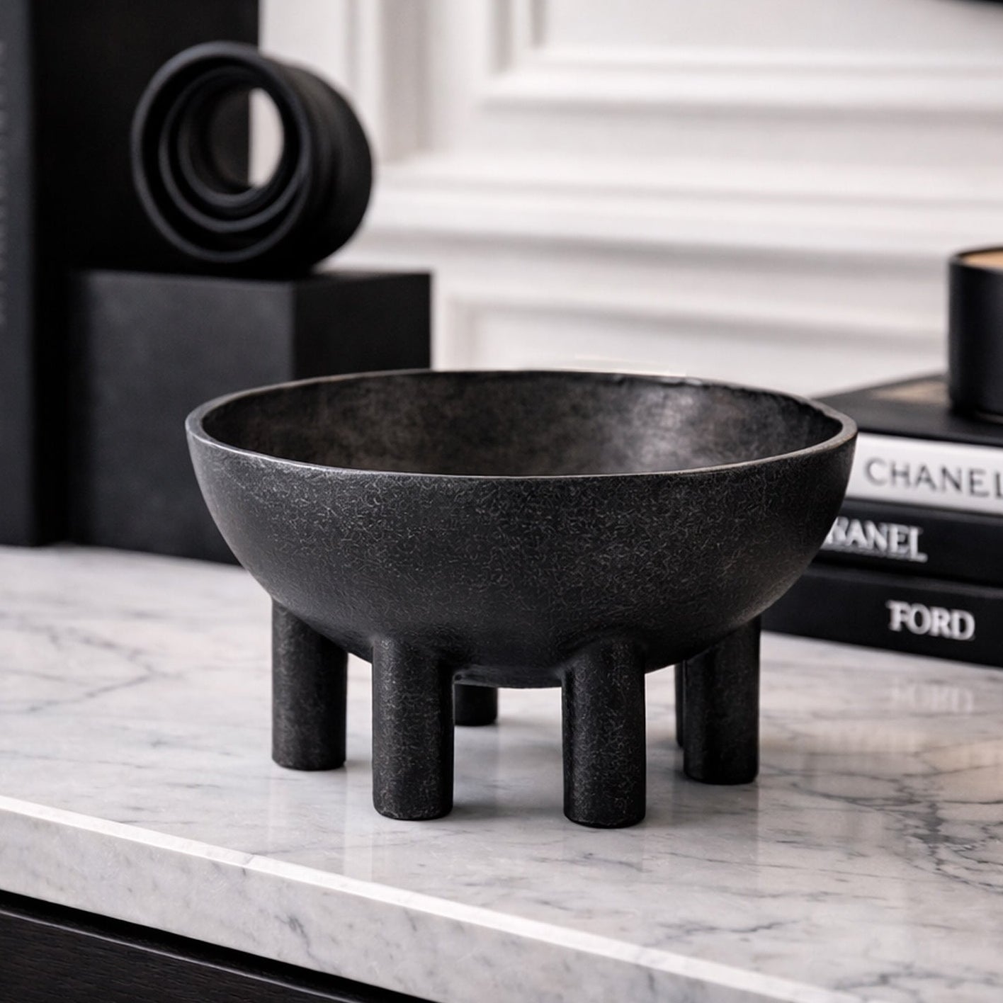 Lunessa Black Iron Bowl